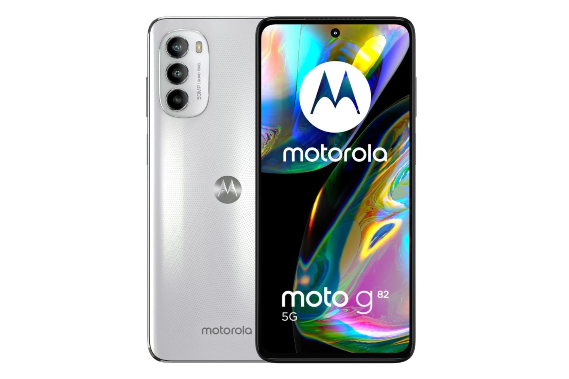 مرجع متخصصين ايران موبايل موبايل موتو G82 موتورولا / Motorola Moto G82 سفيد
