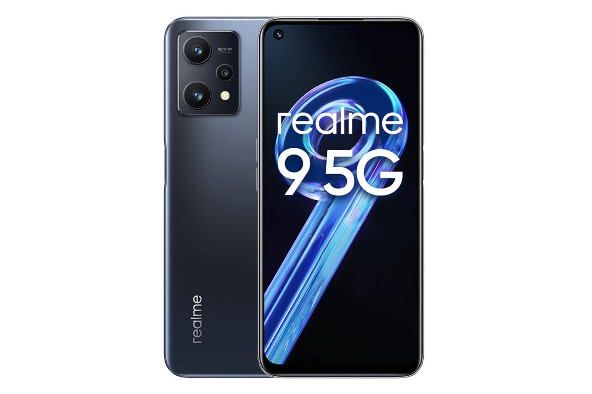 گوشی موبایل ریلمی 9 5G نسخه اروپا / Realme 9 5G Europe مشکی