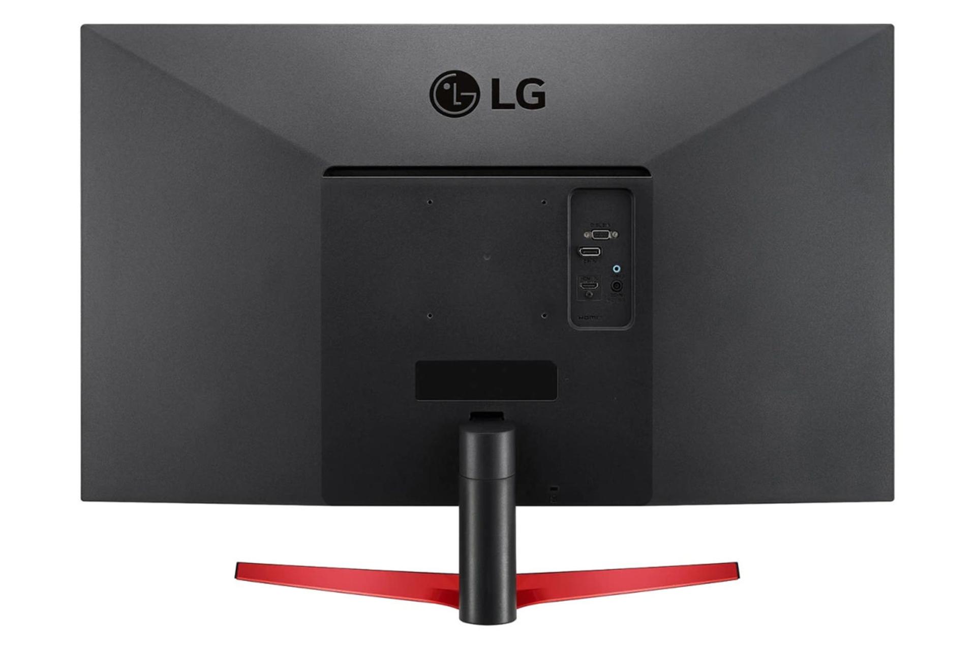 نمای پشت مانیتور ال جی 31.5 اینچ مدل 32MP60G