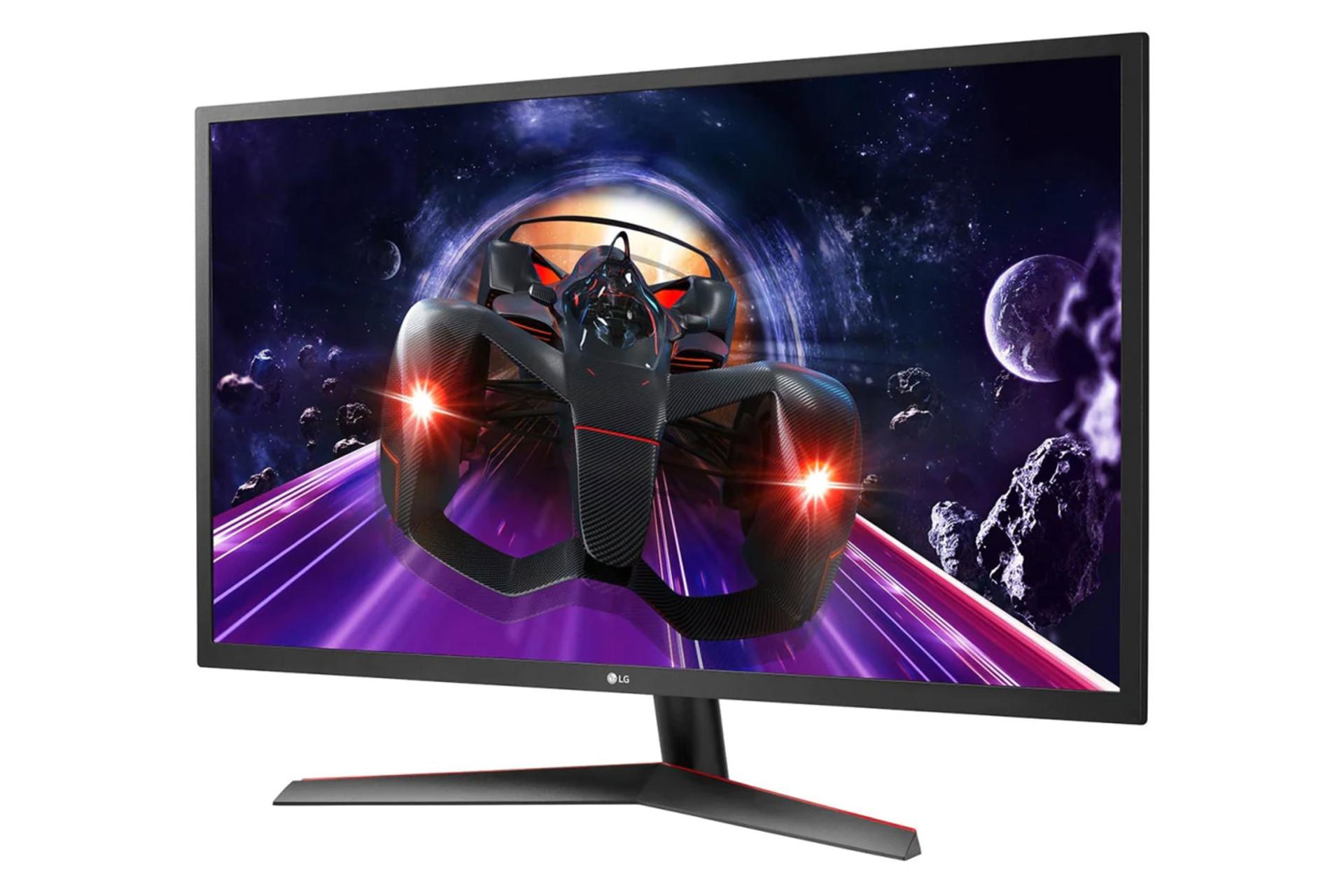 نمای راست مانیتور ال جی 31.5 اینچ مدل 32MP60G