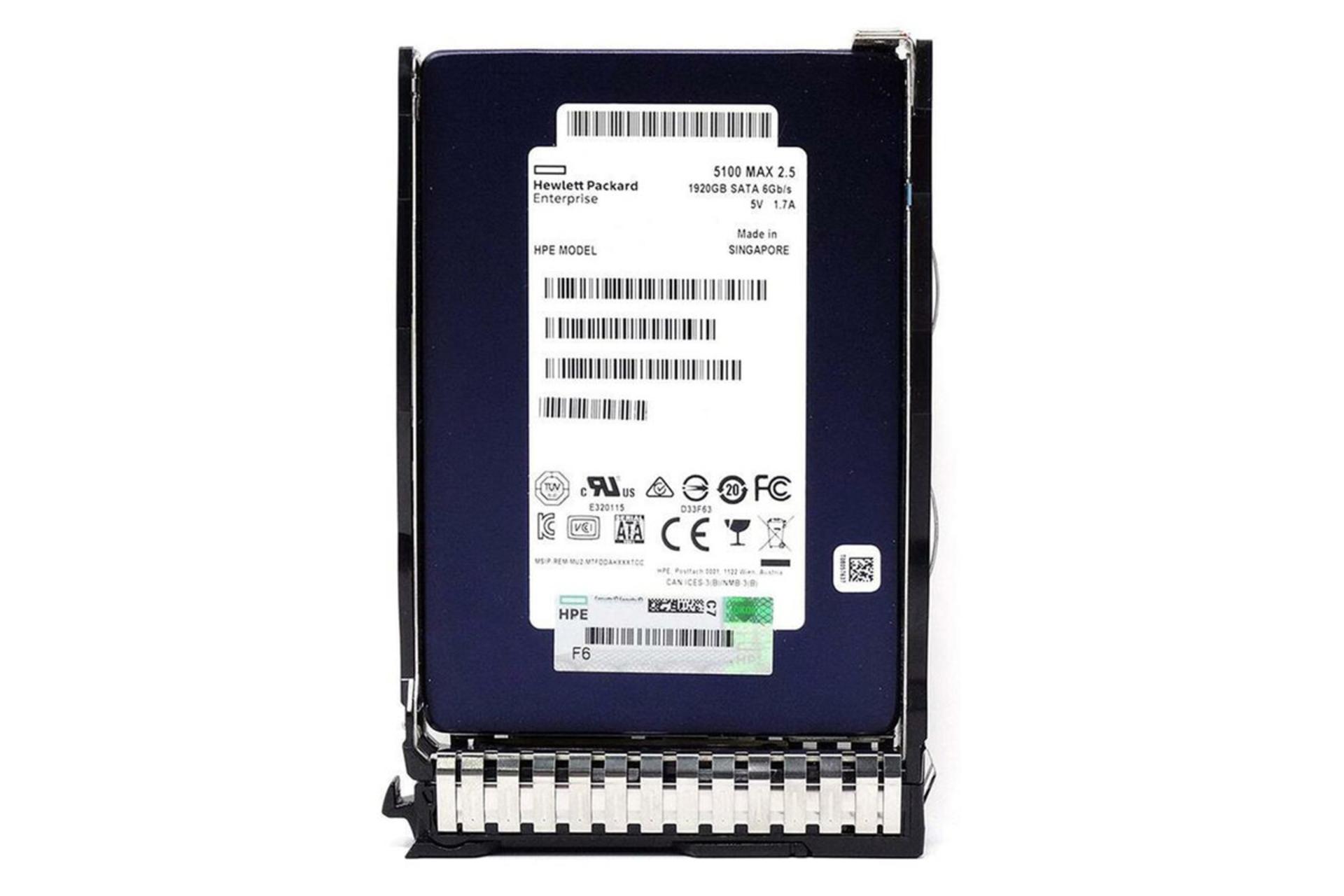 SSD اچ پی P23487-B21 SATA 2.5 Inch ظرفیت 1.92 ترابایت