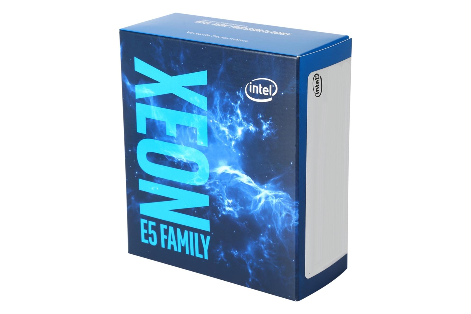 نمای راست جعبه پردازنده اینتل Intel Xeon E5