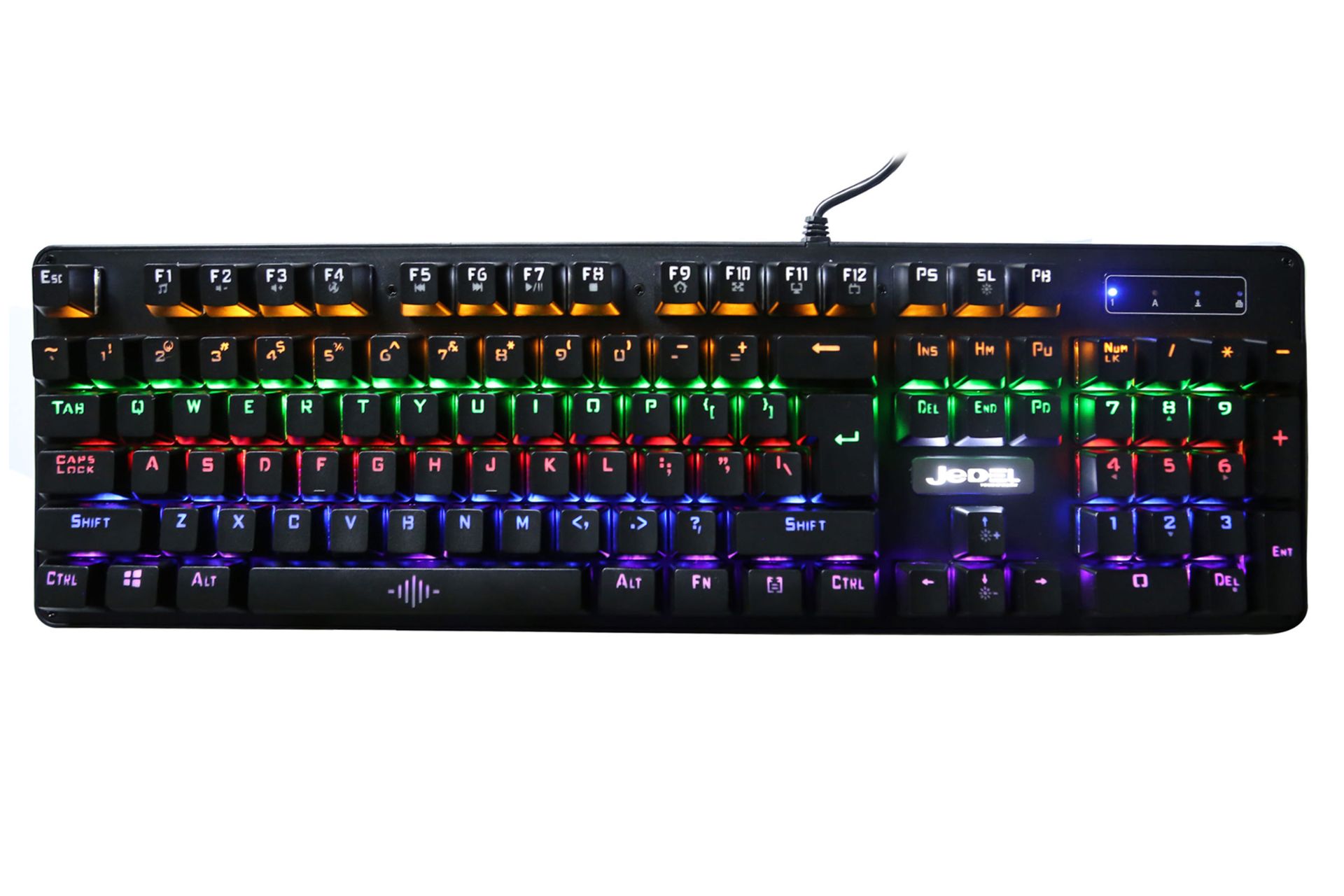 نمای روبرو کیبورد جدل KL89