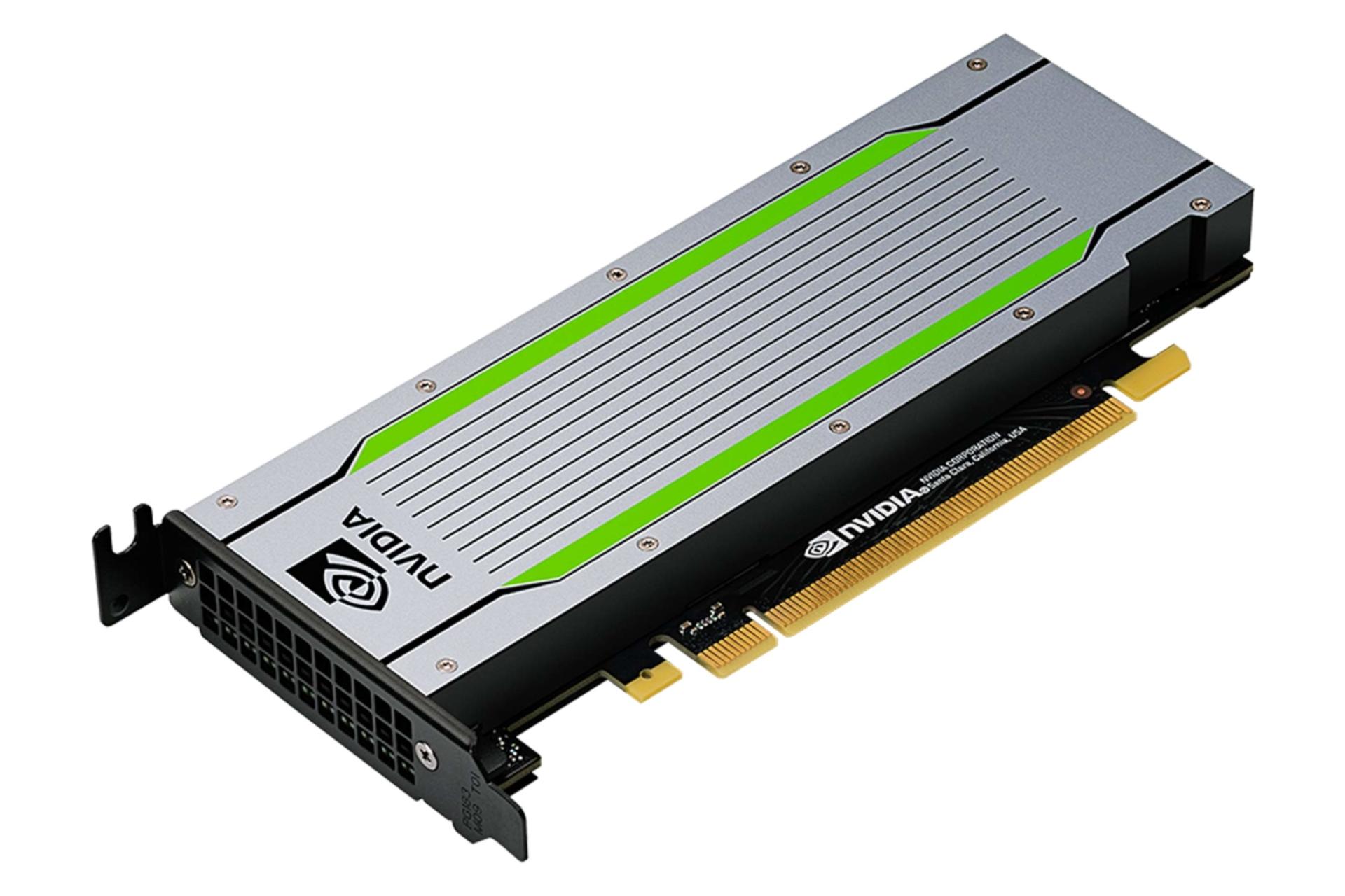 نمای چپ کارت گرافیک انویدیا NVIDIA Tesla T4