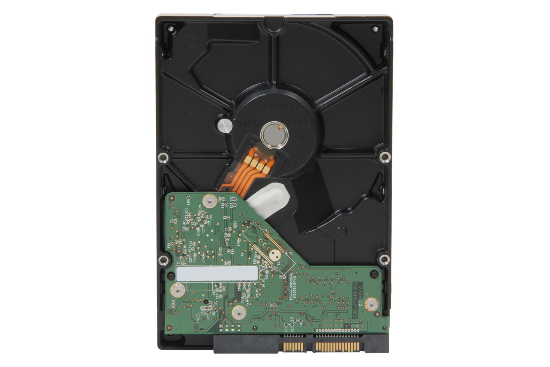 پشت هارد دیسک وسترن دیجیتال Western Digital AV-GP WD5000AVCS 3.5 Inch 500GB ظرفیت 500 گیگابایت