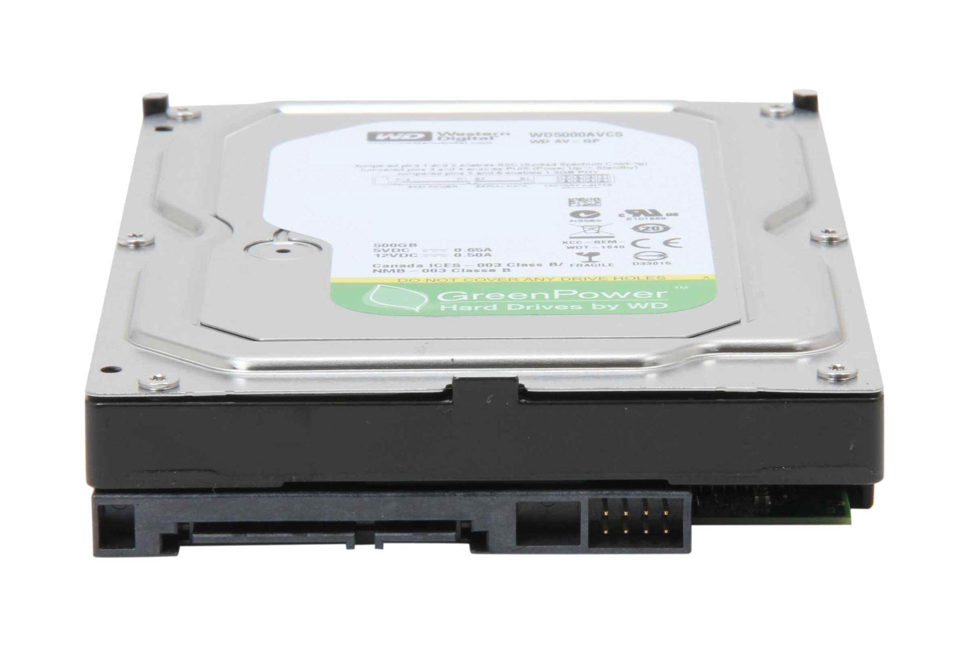 درگاه هارد دیسک وسترن دیجیتال Western Digital AV-GP WD5000AVCS 3.5 Inch 500GB ظرفیت 500 گیگابایت