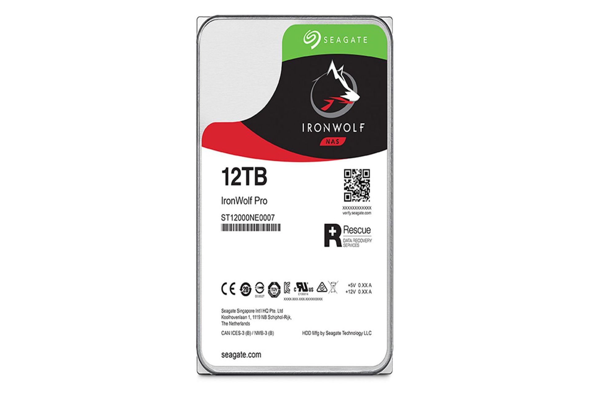 Seagate IronWolf Pro ST12000NE0008 / سیگیت IronWolf Pro ST12000NE0008	