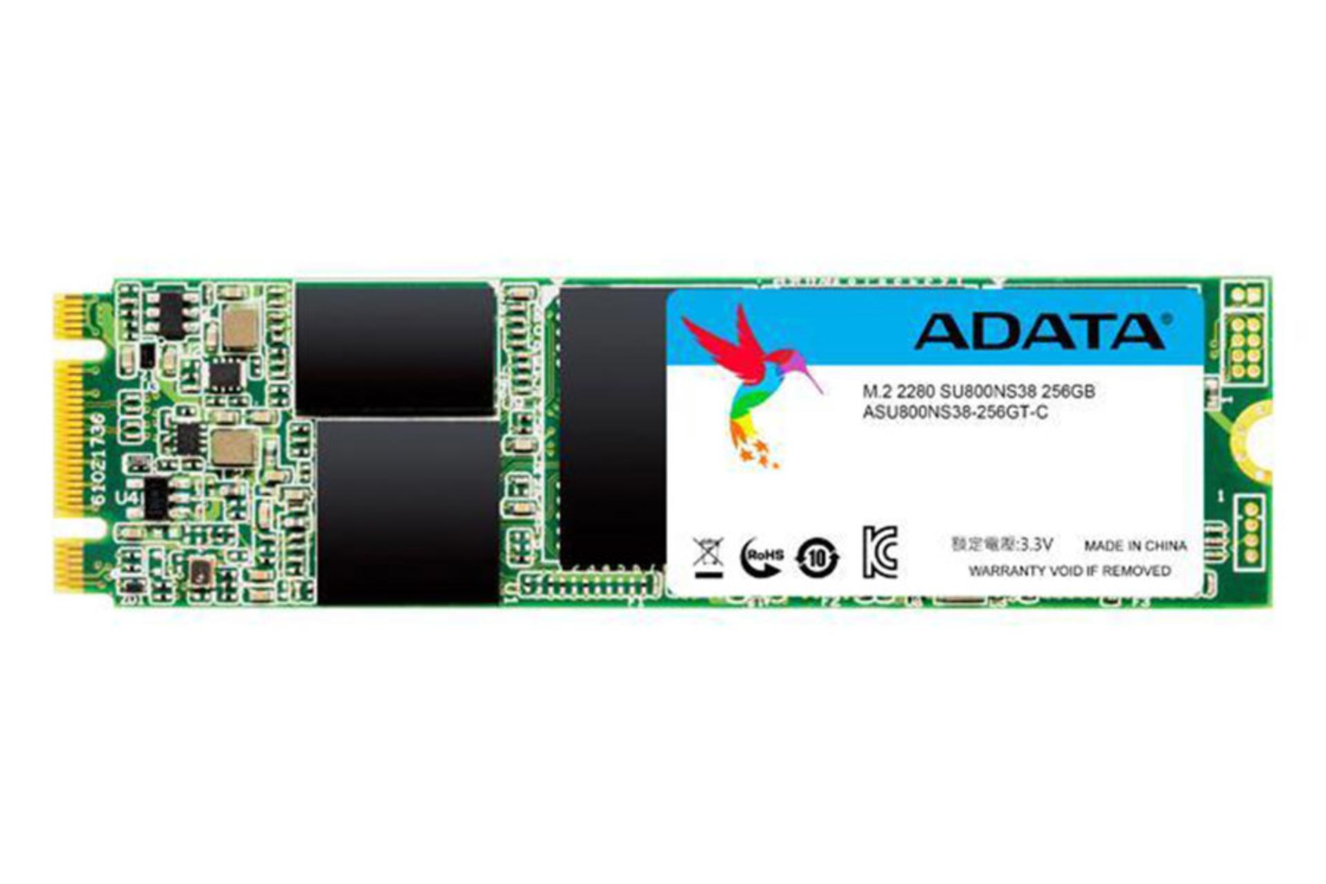 ای دیتا SU800 M.2 ظرفیت 256 گیگابایت / ADATA SU800 M.2 256GB