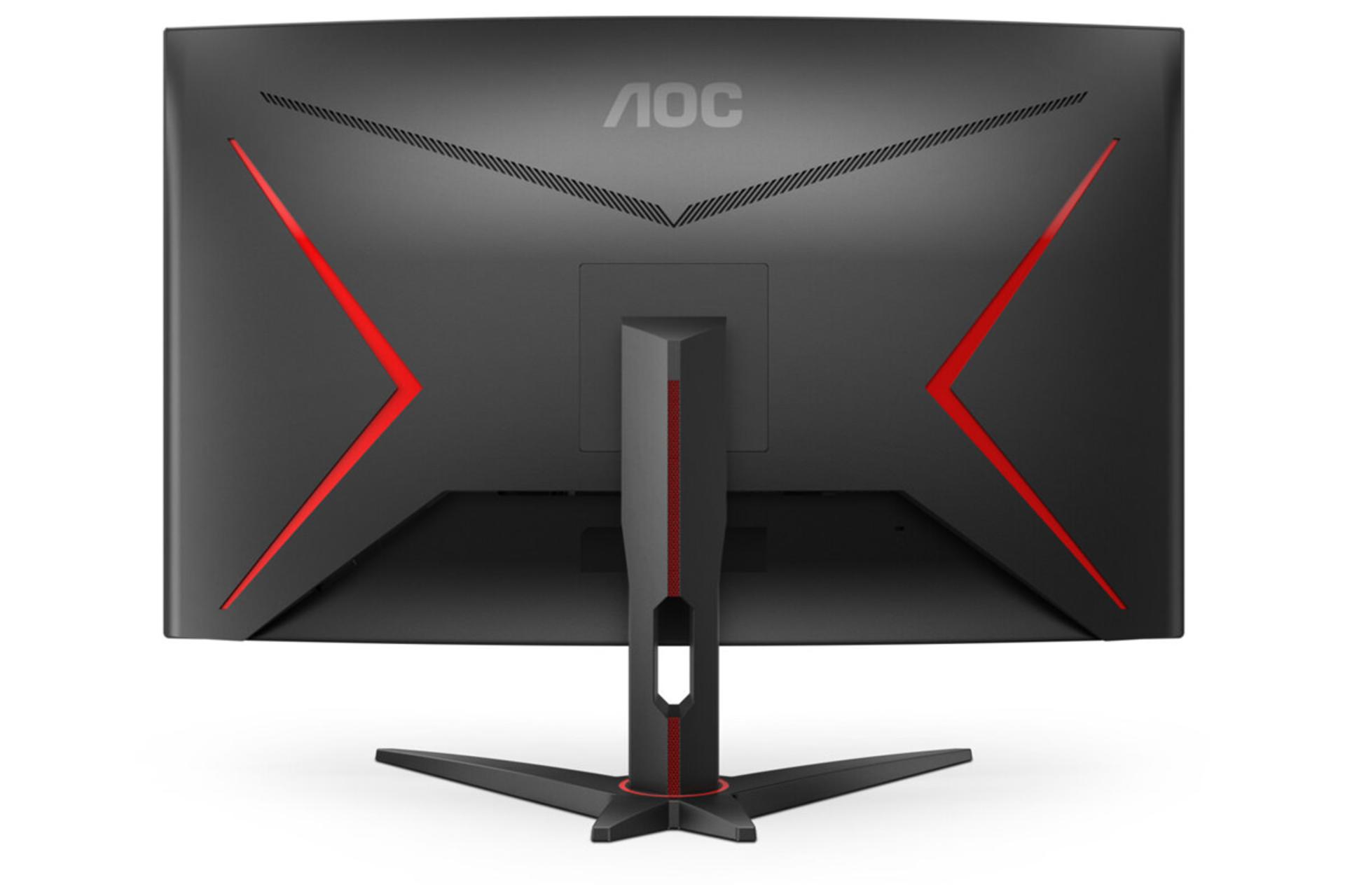 نمای پشت مانیتور ای او سی 32 اینچ مدل C32G2ZE رنگ مشکی