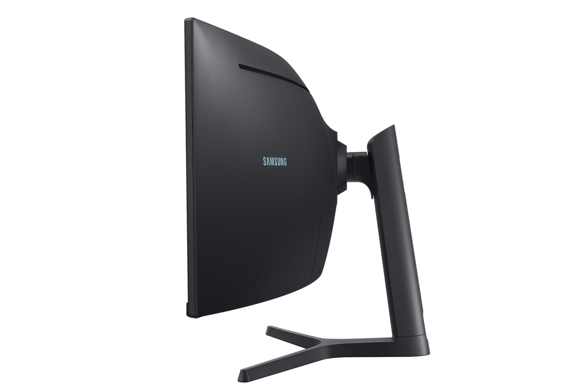 نمای کنار مانیتور سامسونگ LS49A950UIU