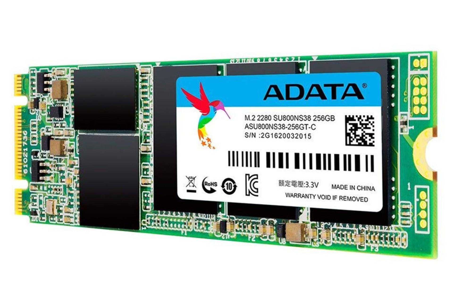 ای دیتا SU800 M.2 ظرفیت 256 گیگابایت / ADATA SU800 M.2 256GB