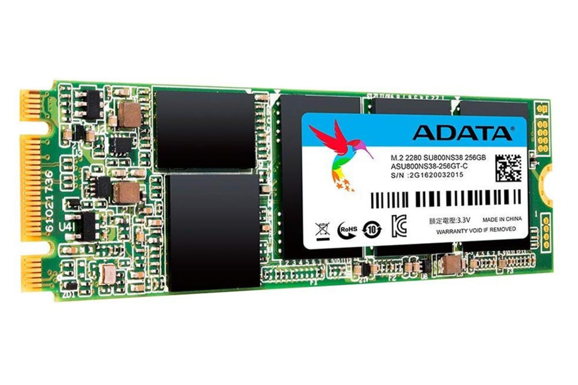 ای دیتا SU800 M.2 ظرفیت 256 گیگابایت / ADATA SU800 M.2 256GB