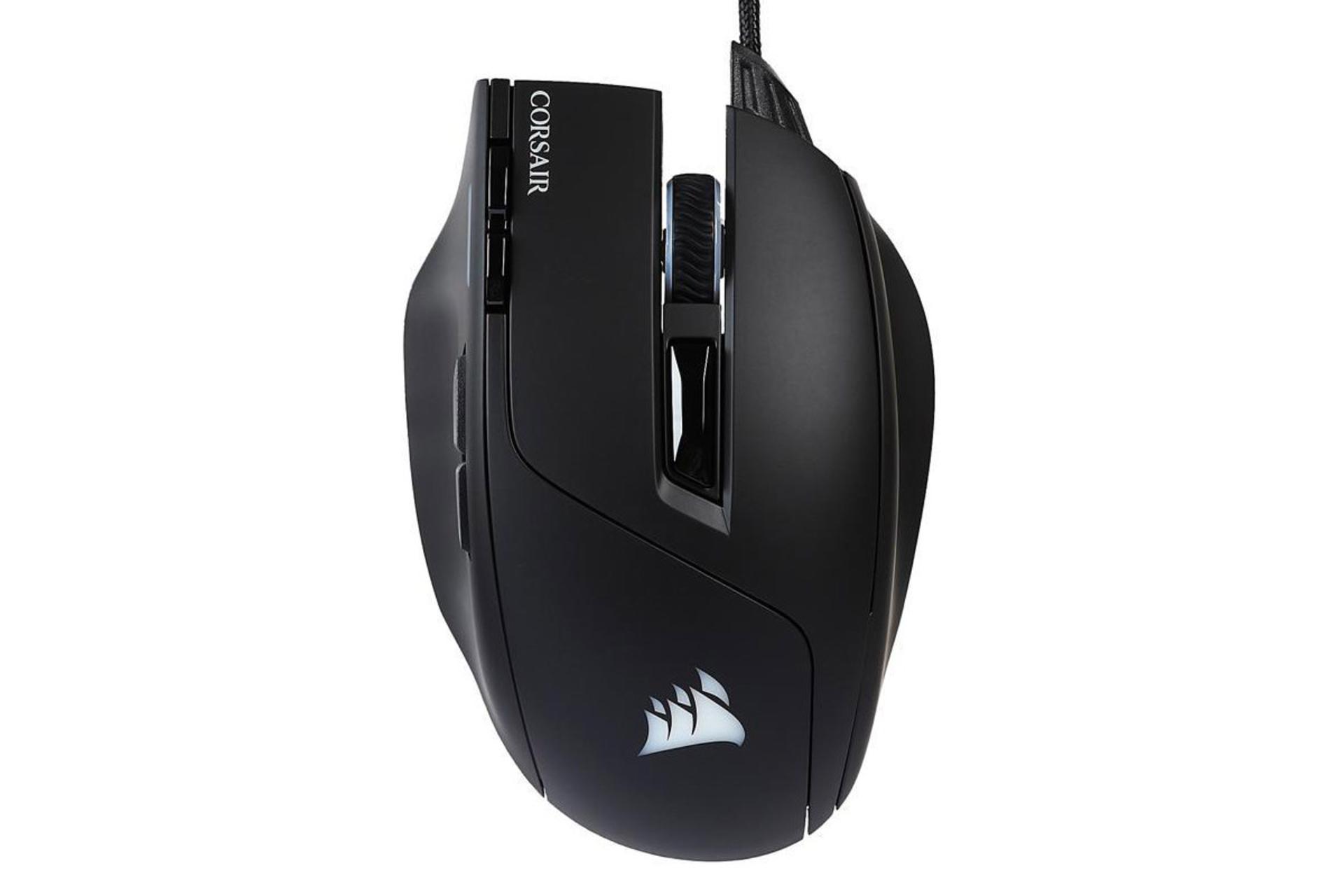 نمای روبرو ماوس کورسیر Sabre RGB