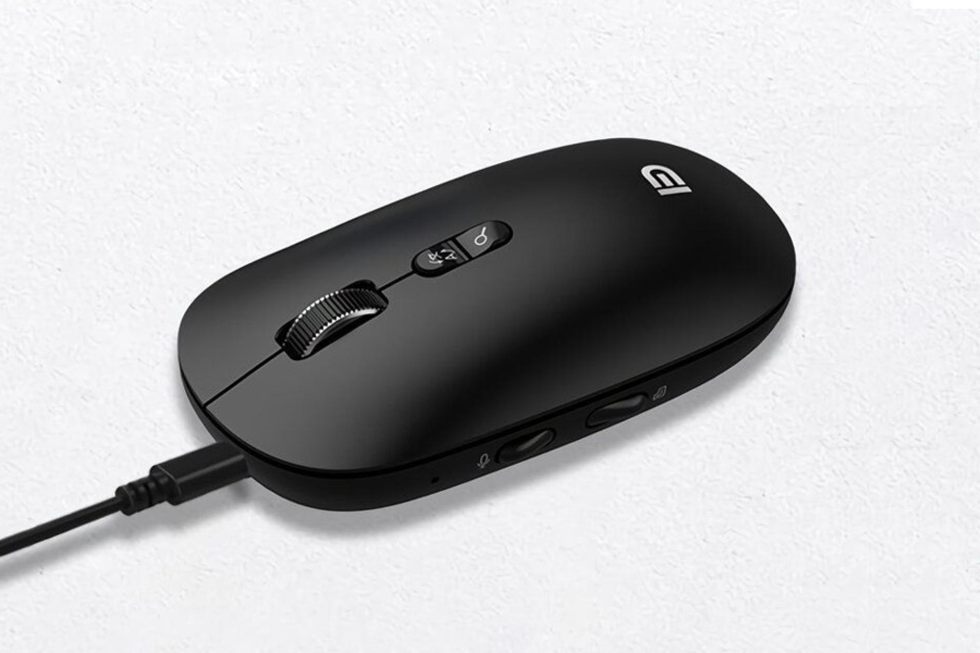 نمای جانبی ماوس اف دی E300 Smart AI Voice