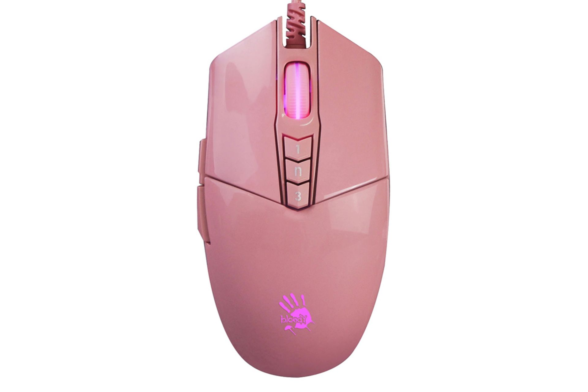 نمای روبرو ماوس ای فورتک بلادی P91s