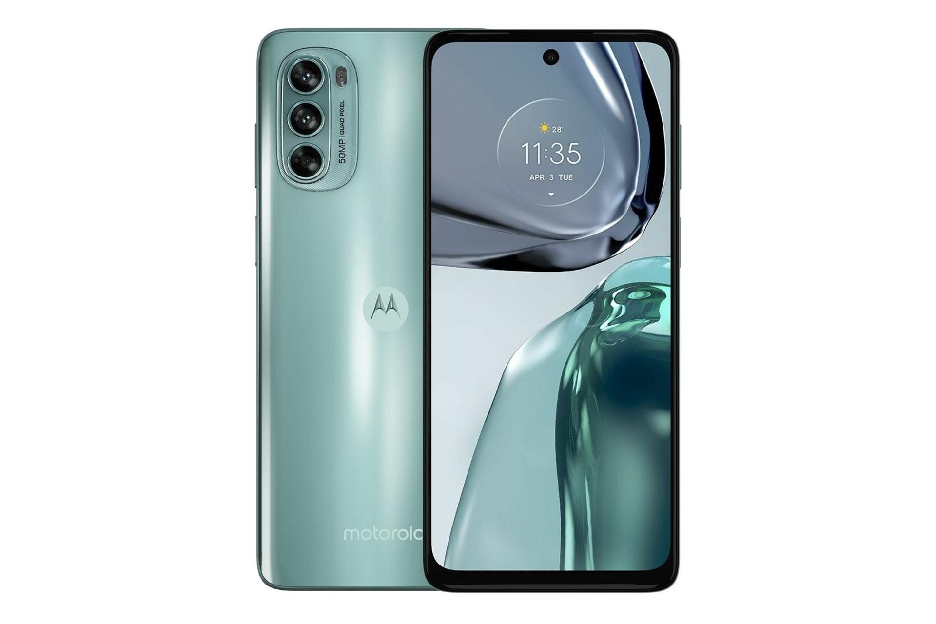 گوشی موبایل موتو G62 موتورولا / Motorola Moto G62 سبز