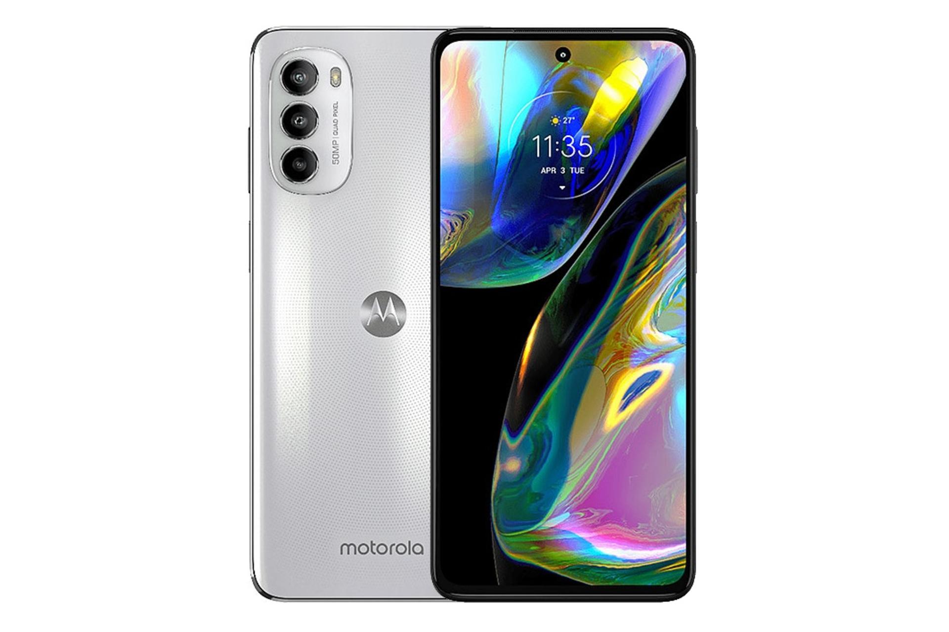 گوشی موبایل موتو G71s موتورولا / Motorola Moto G71s سفید