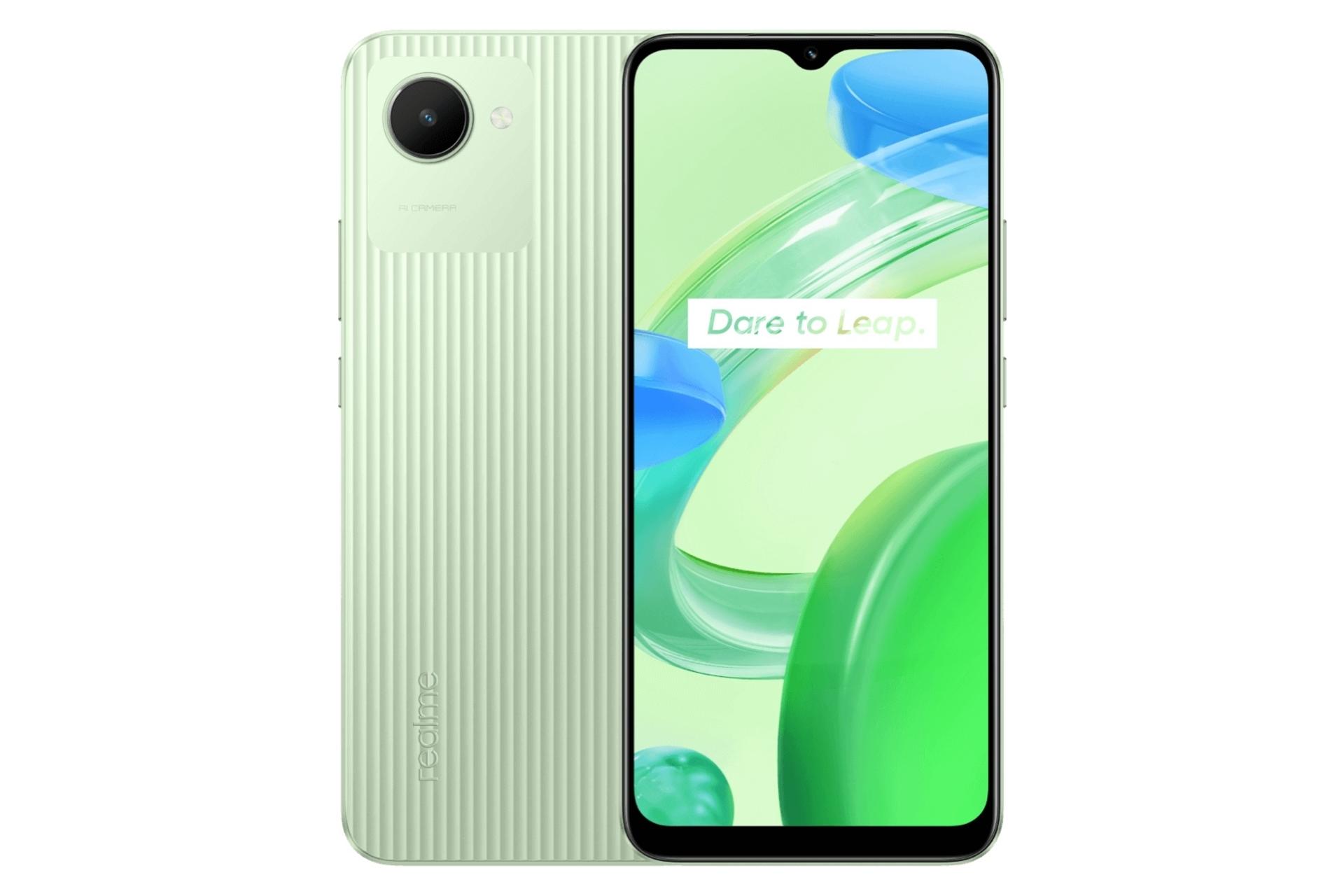 گوشی موبایل ریلمی Realme C30 سبز