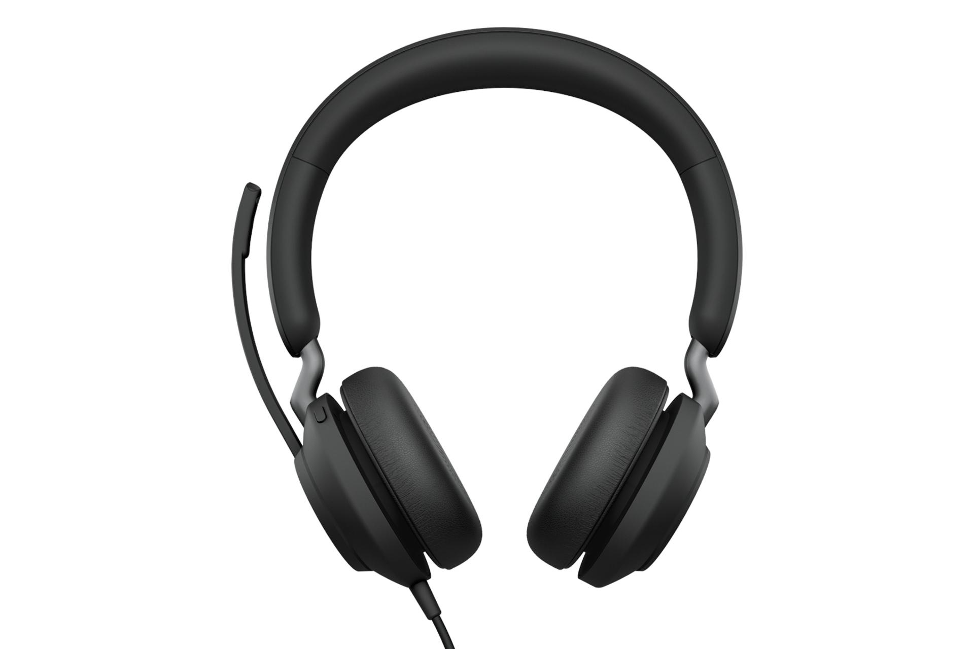 نمای روبرو هدست جبرا Jabra Evolve2 40 Stereo