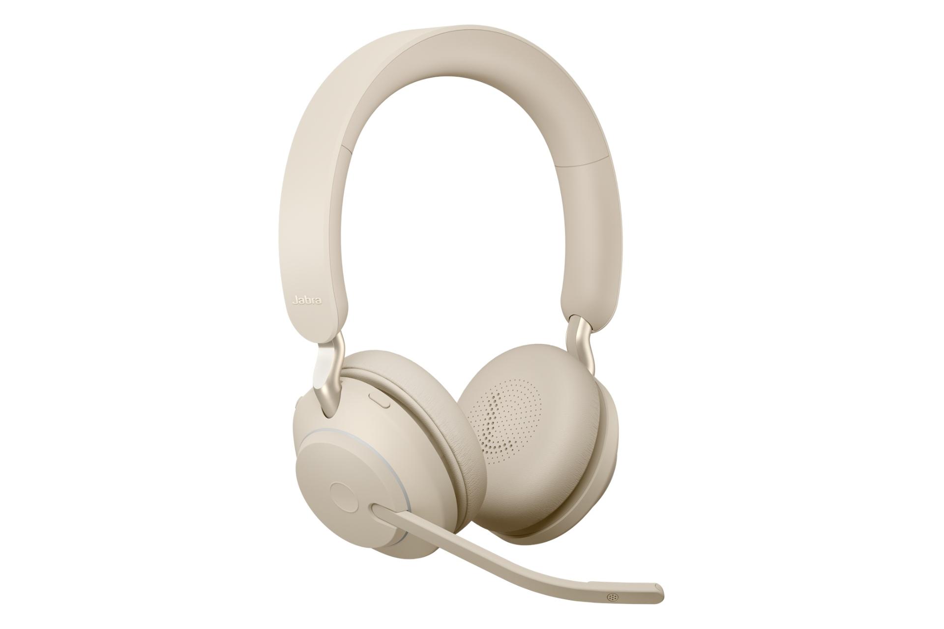 هدست بی سیم جبرا Jabra Evolve2 65 Stereo بژ