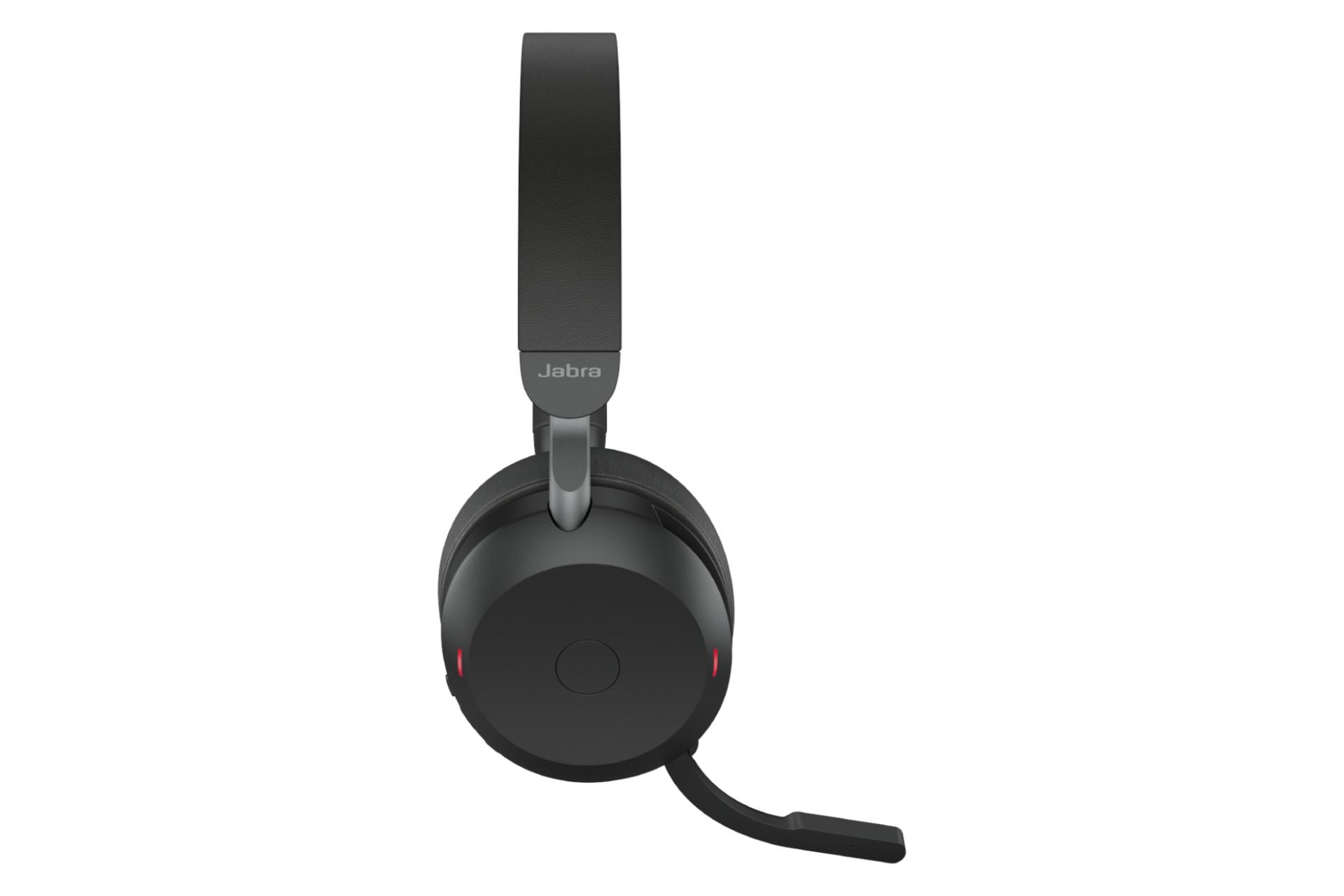 نمای جانبی هدست بی سیم جبرا Jabra Evolve2 75 مشکی