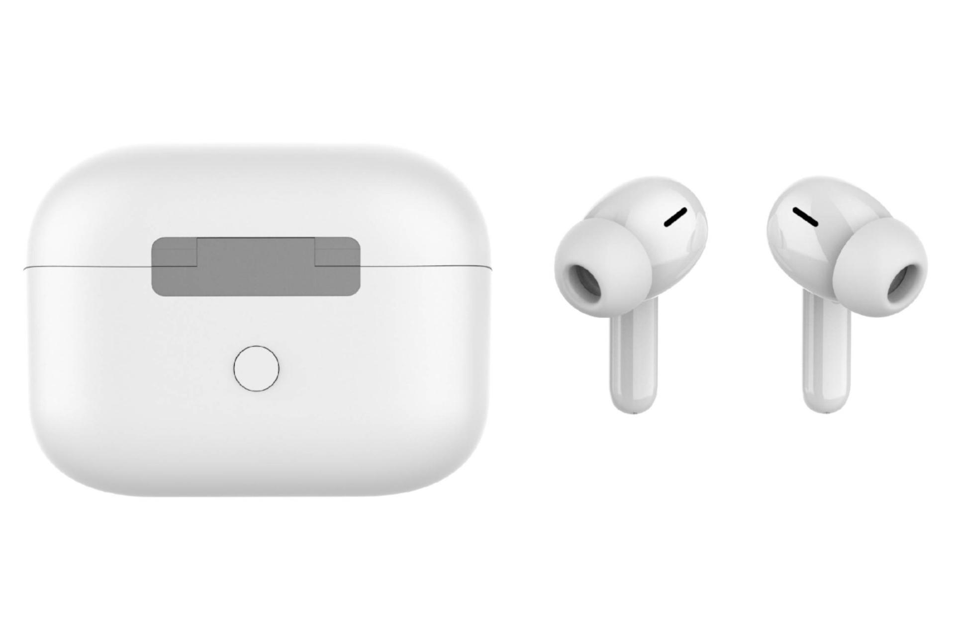 پشت ایرباد بی سیم موکسوم Moxom MX-TW04 ANC Arhina Wireless Buds