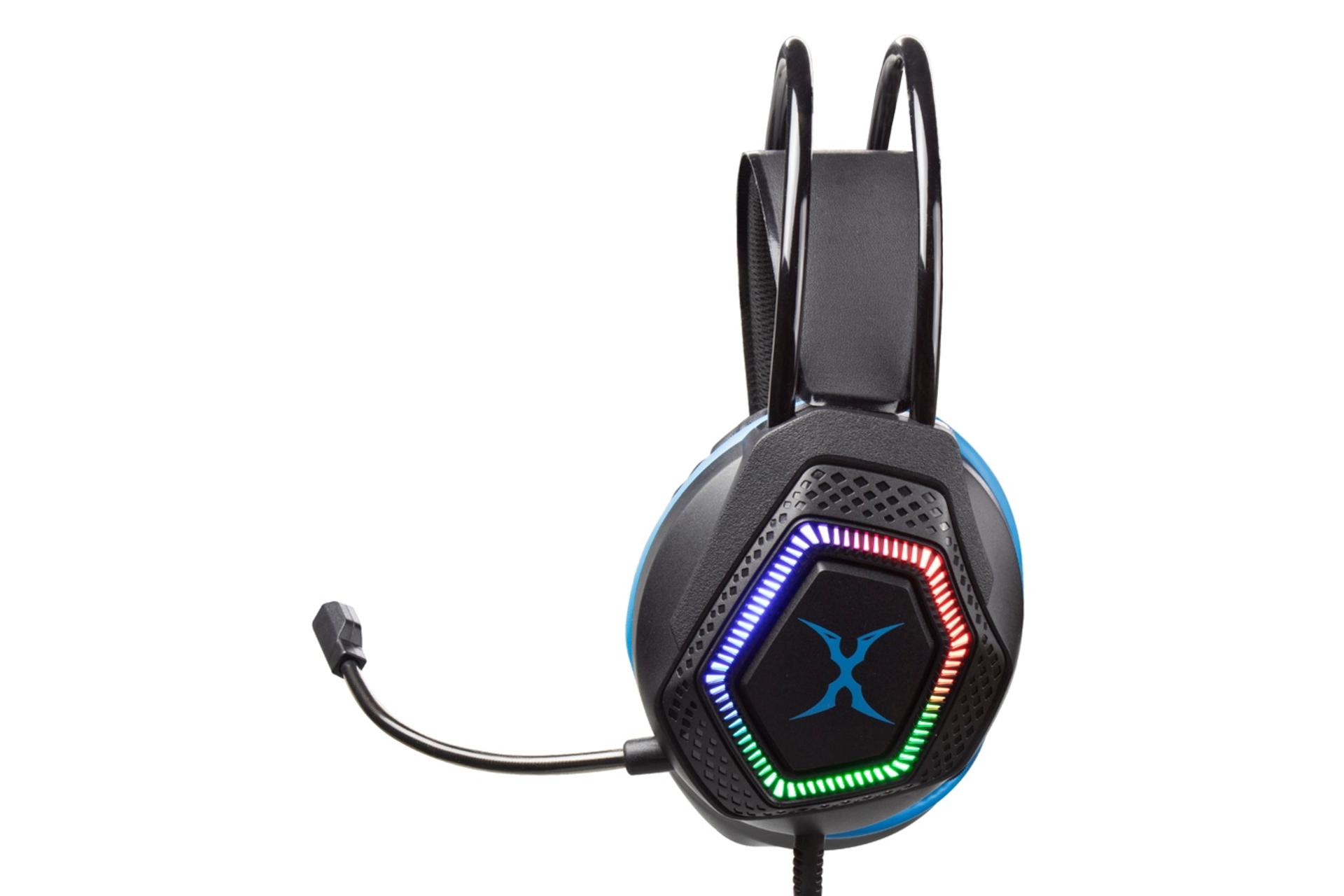 نمای جانبی هدست گیمینگ فاکس ایکس ری FoxXray FXR-BAL-61 DarkBlack