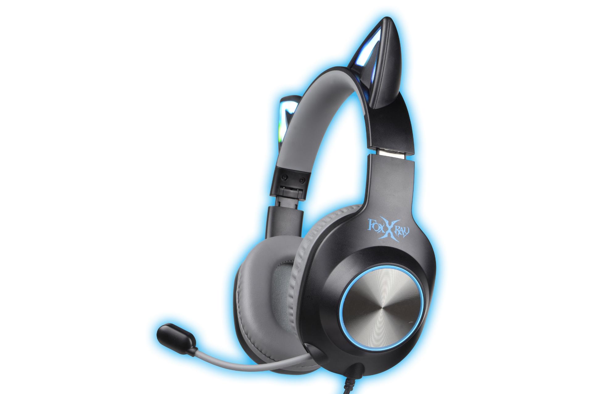 هدست گیمینگ فاکس ایکس ری FoxXray FXR-BAL-62 ShinyCat مشکی