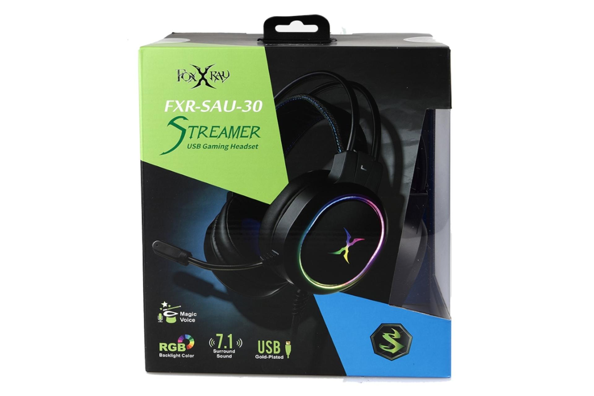 جعبه هدست گیمینگ فاکس ایکس ری FoxXray FXR-SAU-30 Streamer