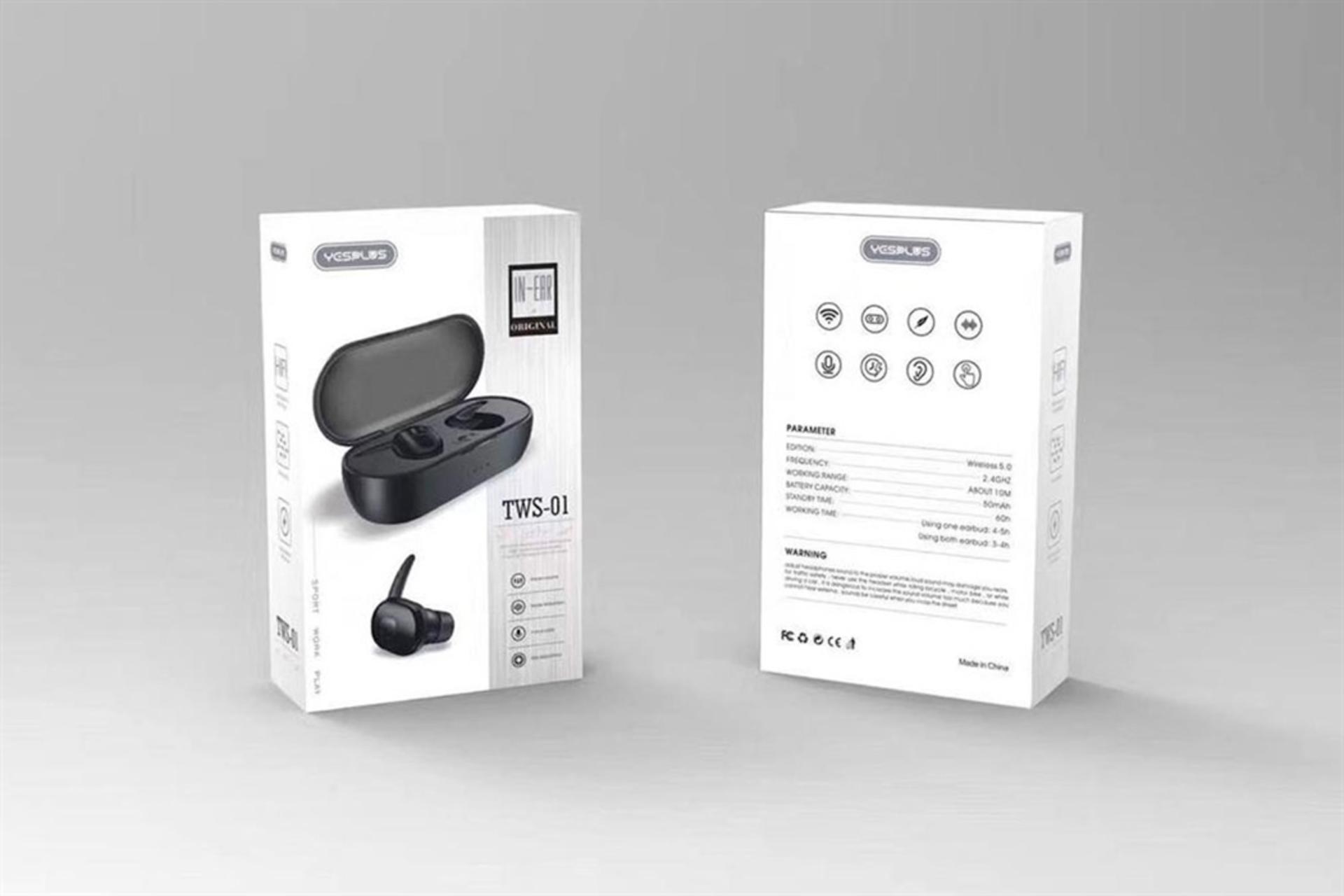 جعبه ایرباد بی سیم یس پلاس YESPLUS TWS-01