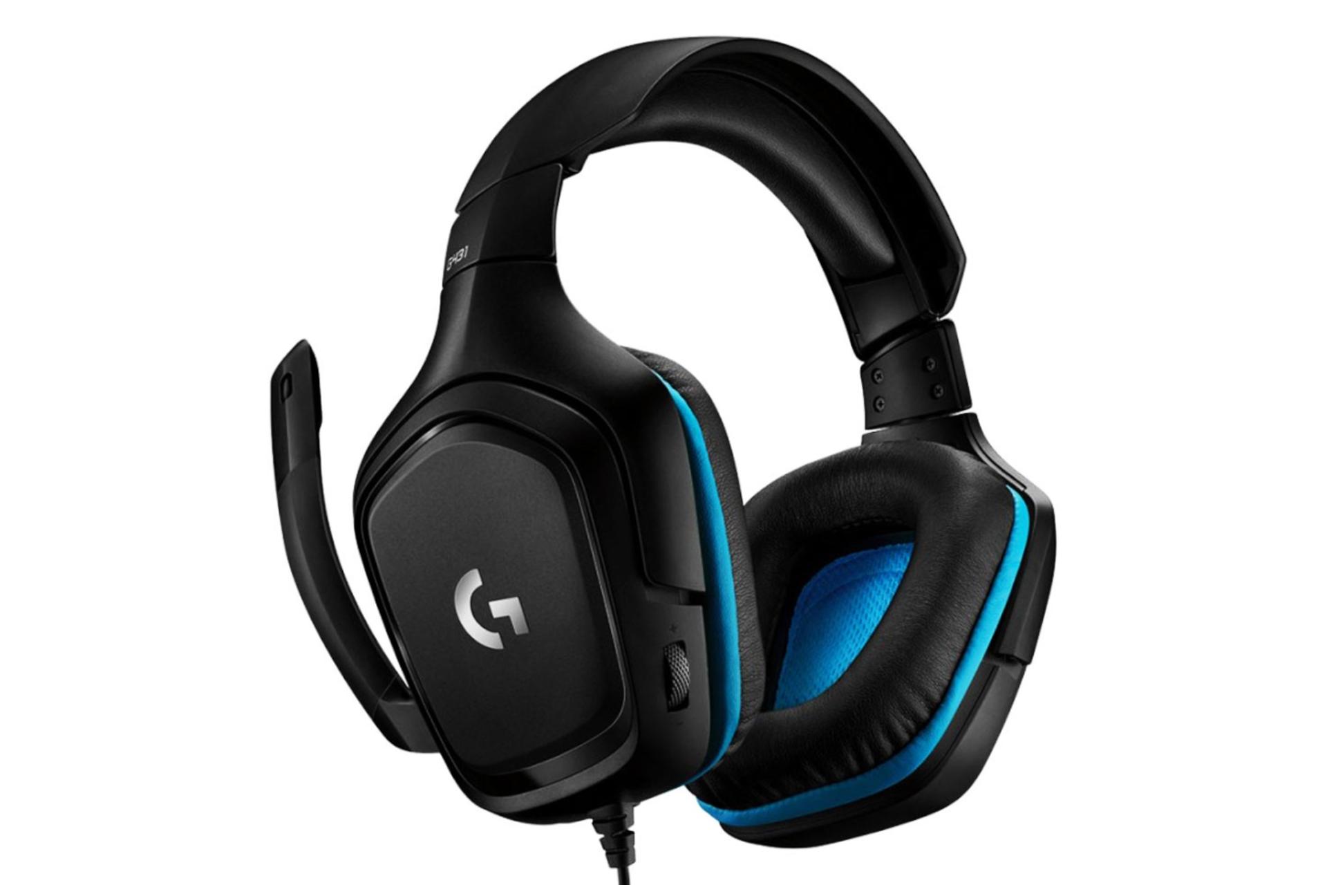 پشت هدست گیمینگ لاجیتک Logitech G431