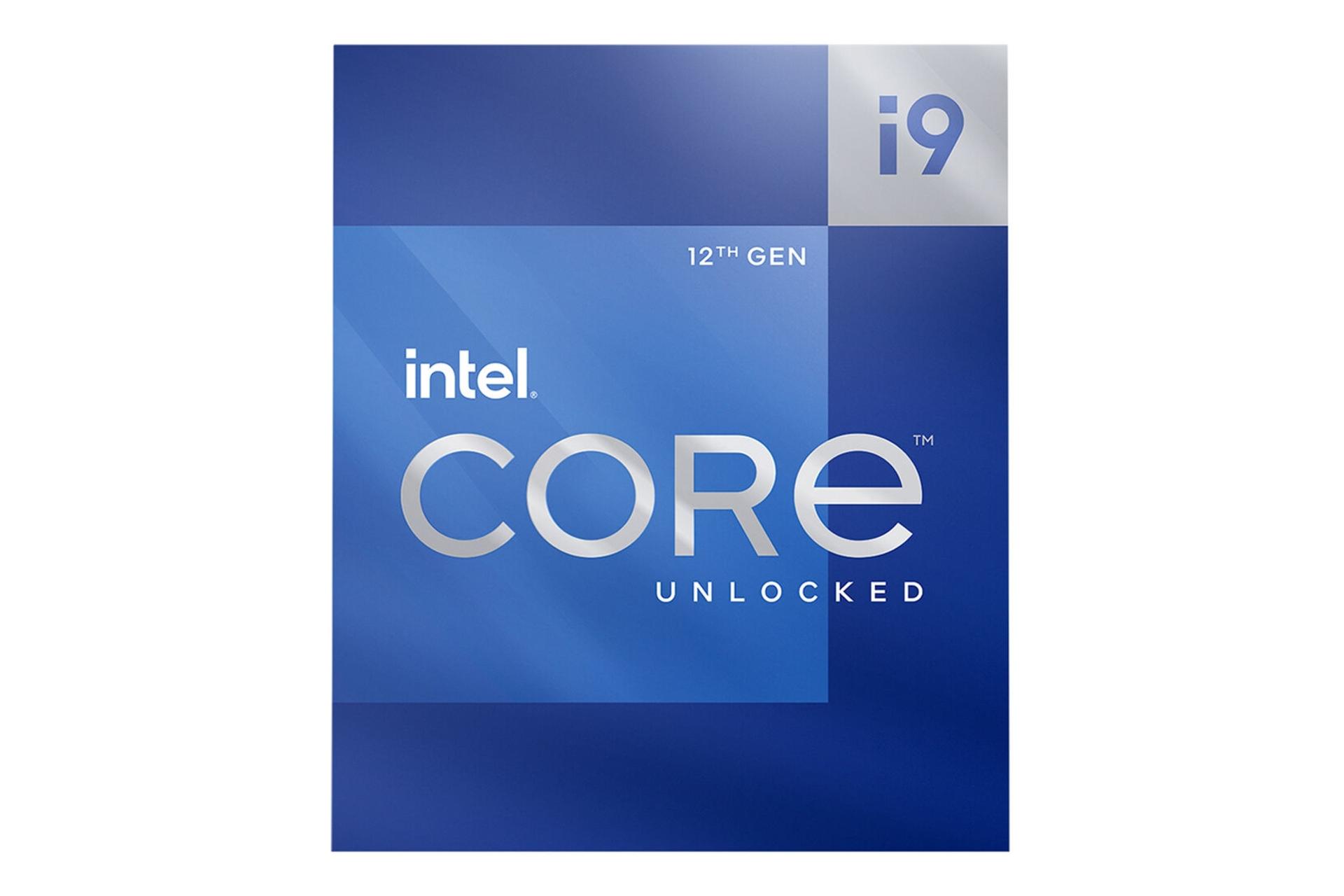 نمای روبرو پردازنده اینتل Intel Core i9-12900K