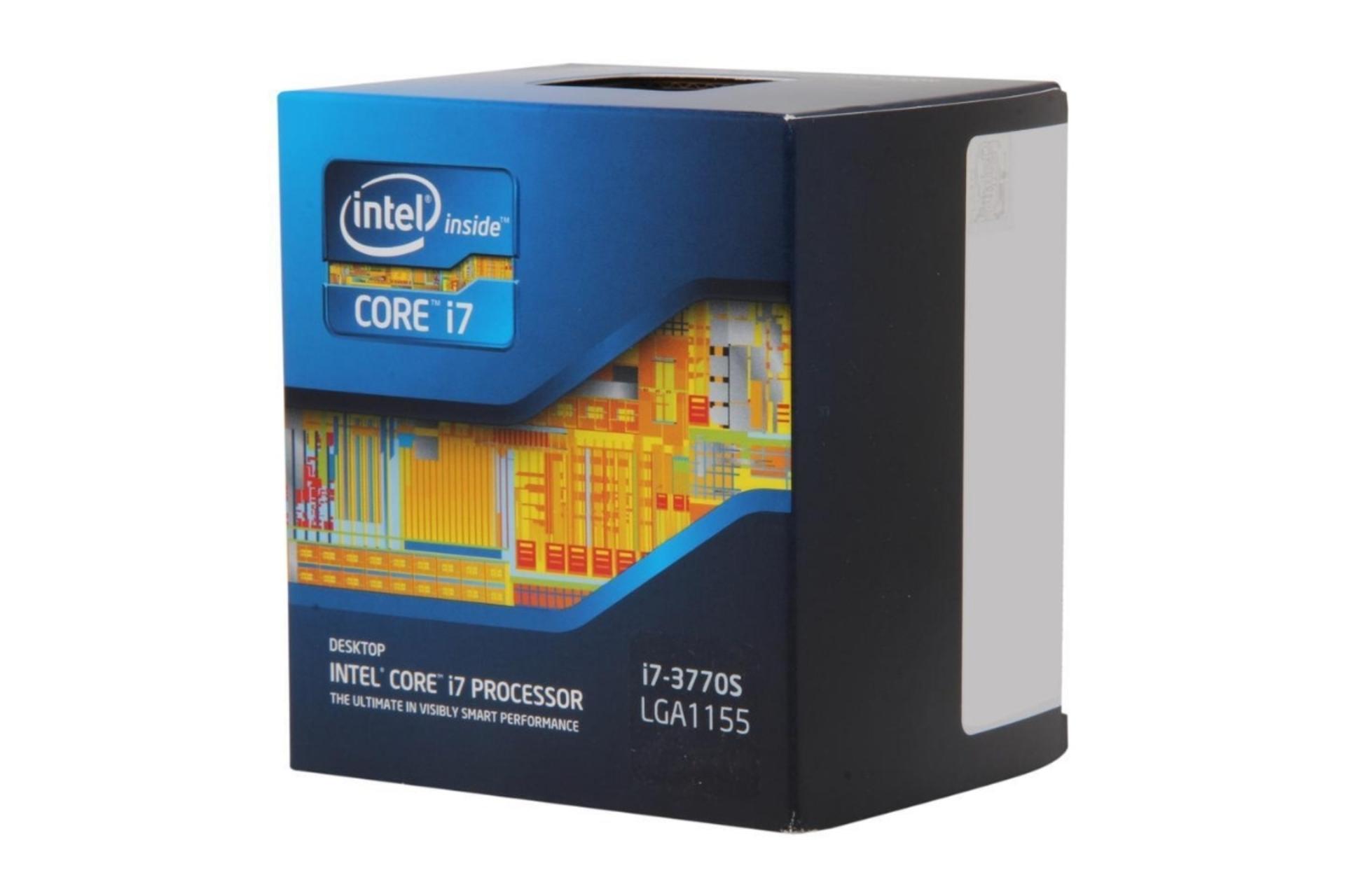 جعبه پردازنده Intel Core i7-3770S