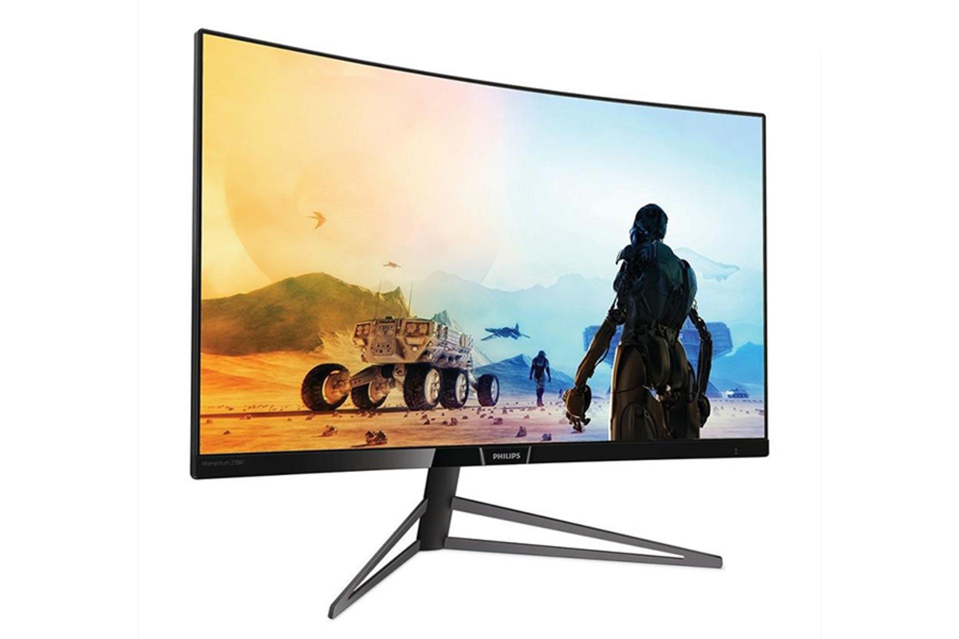نمای نیمرخ مانیتور فیلیپس 278M6QJEB5