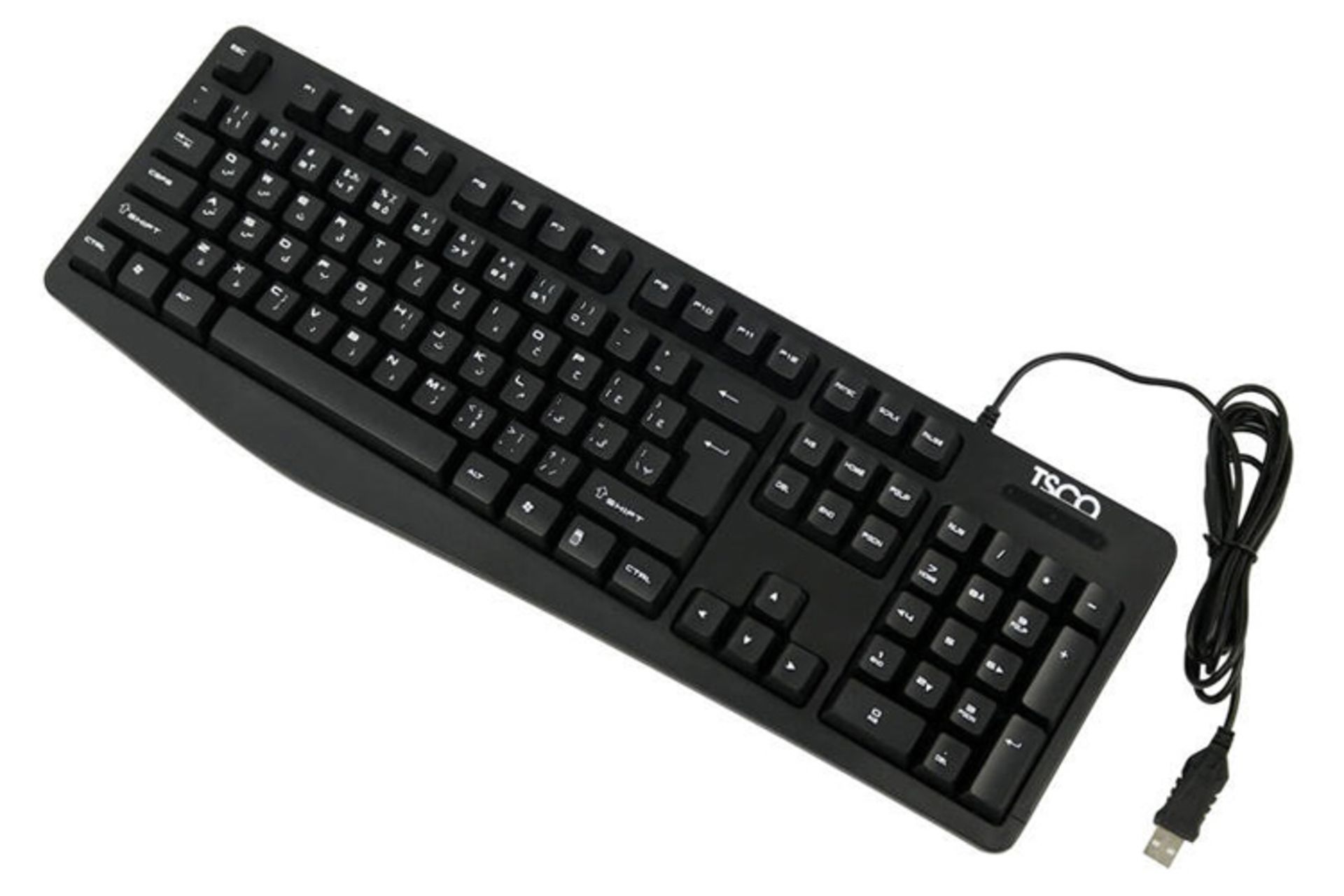 نمای روبرو کیبورد تسکو TK 8030