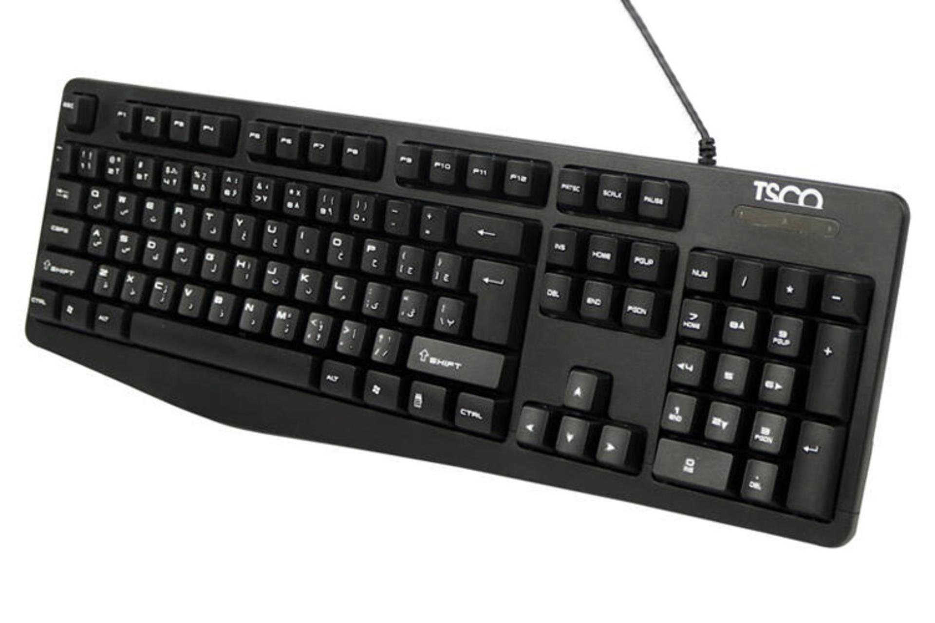 نمای کناری کیبورد تسکو TK 8030