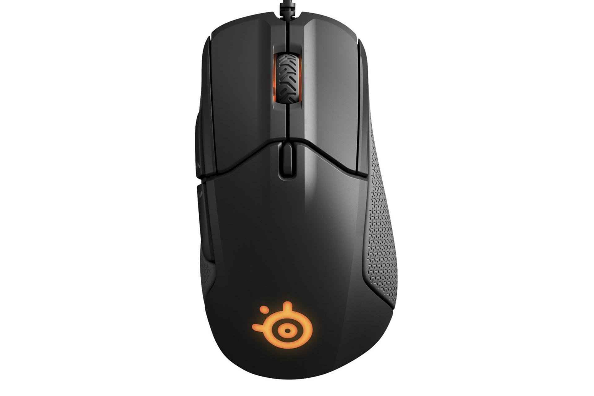 نمای روبرو ماوس استیل سریز Rival 310