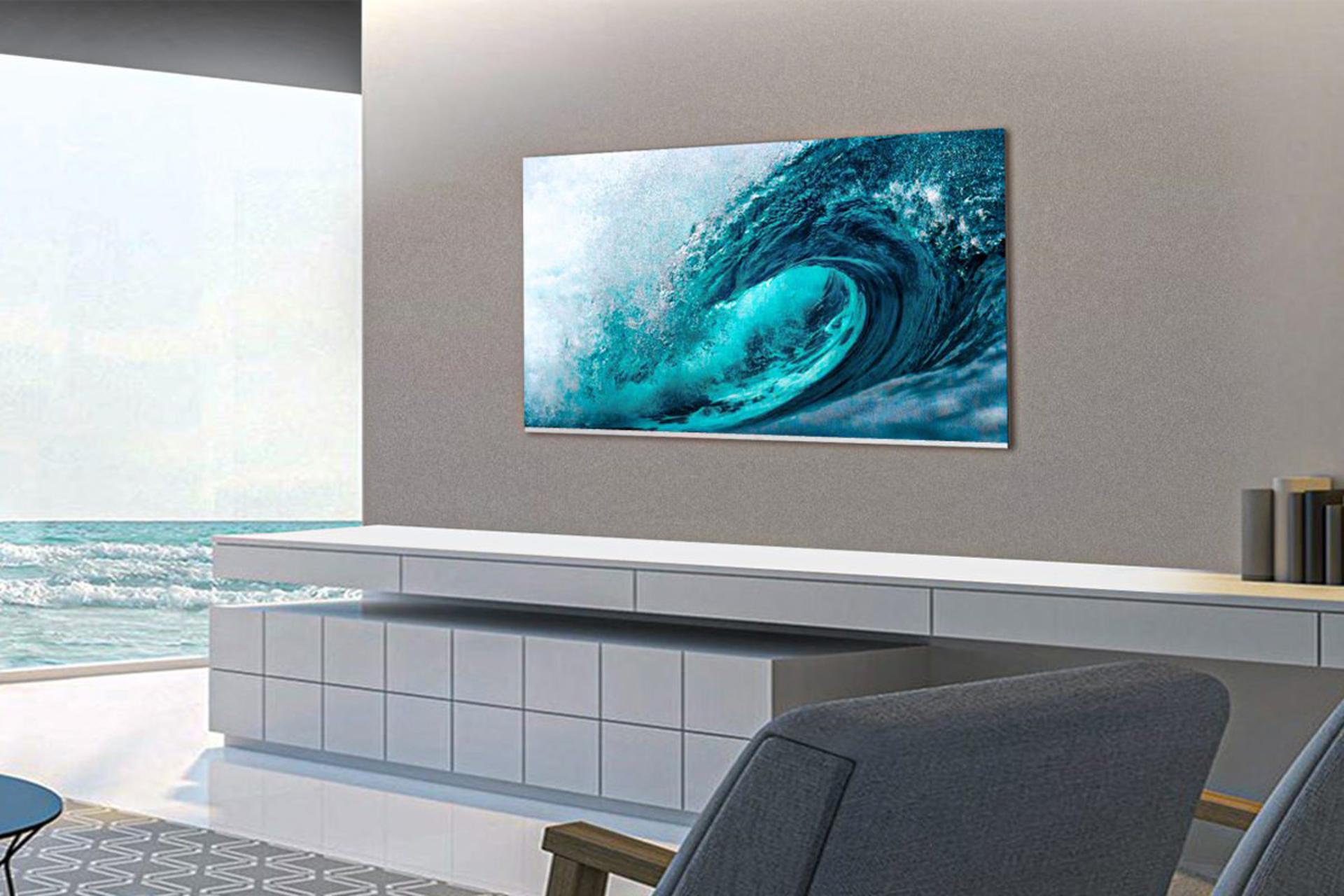 تلویزیون اسنوا روی دیوار Snowa 43SA1270