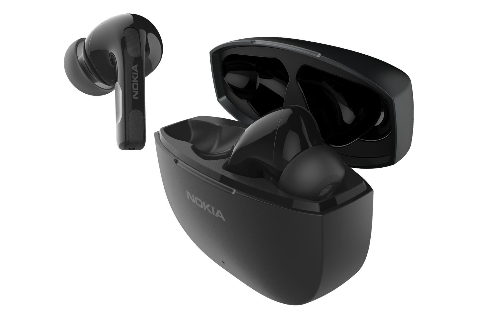 محفظه شارژ ایرباد بی سیم نوکیا Nokia Go Earbuds Plus TWS-201 مشکی