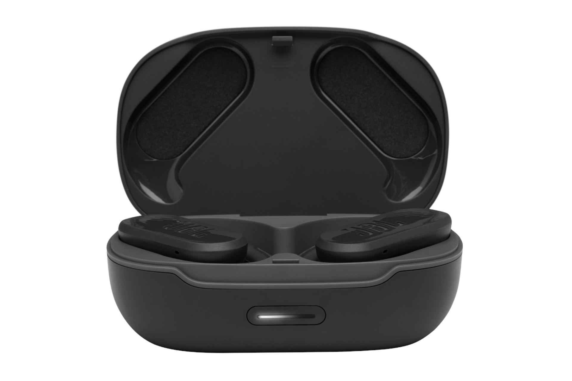 محفظه شارژ ایرباد بی سیم جی بی ال JBL Endurance Peak II مشکی