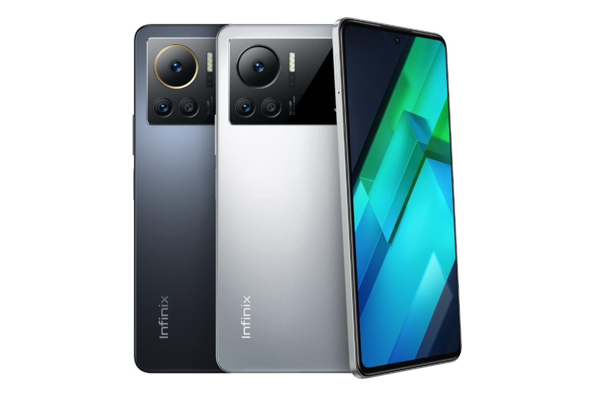 رنگ های مختلف گوشی موبایل نوت 12 VIP اینفینیکس / Infinix Note 12 VIP