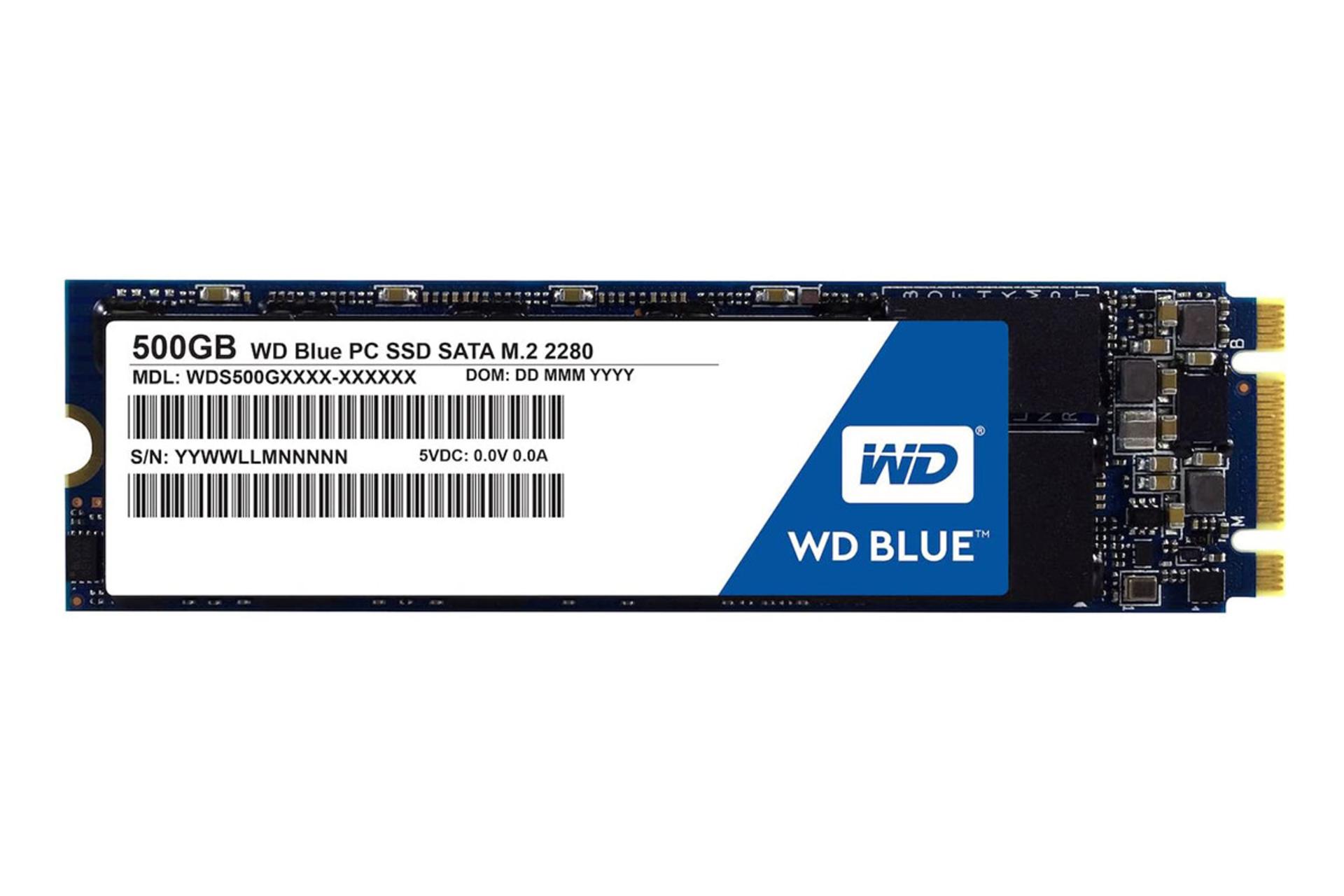 Western Digital BLUE WDS500G1B0B M.2 / وسترن دیجیتال BLUE WDS500G1B0B M.2