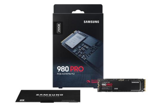 اقلام همراه SSD سامسونگ 980 پرو NVMe M.2 ظرفیت 250 گیگابایت Samsung 980 Pro