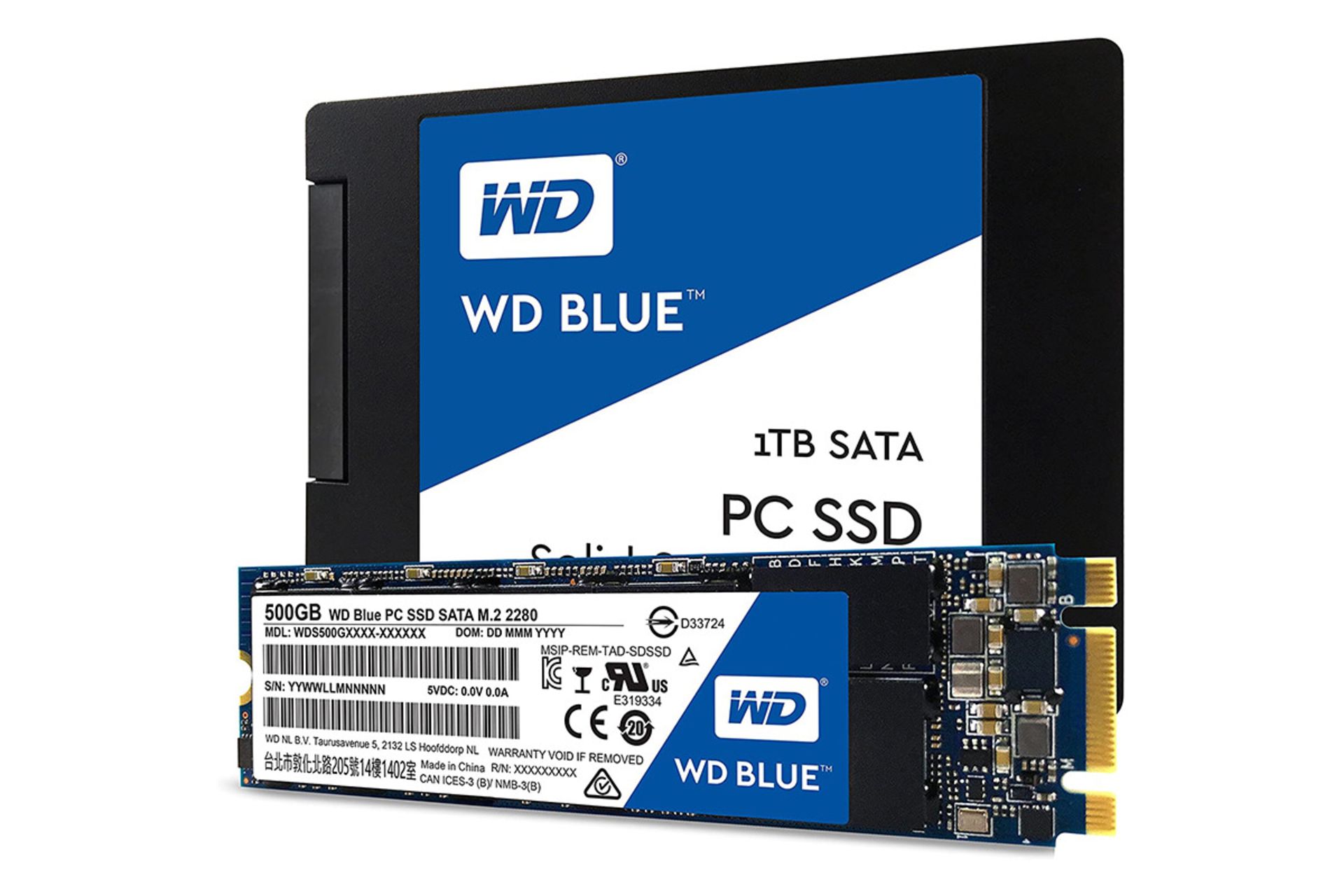Western Digital BLUE WDS500G1B0B M.2 / وسترن دیجیتال BLUE WDS500G1B0B M.2