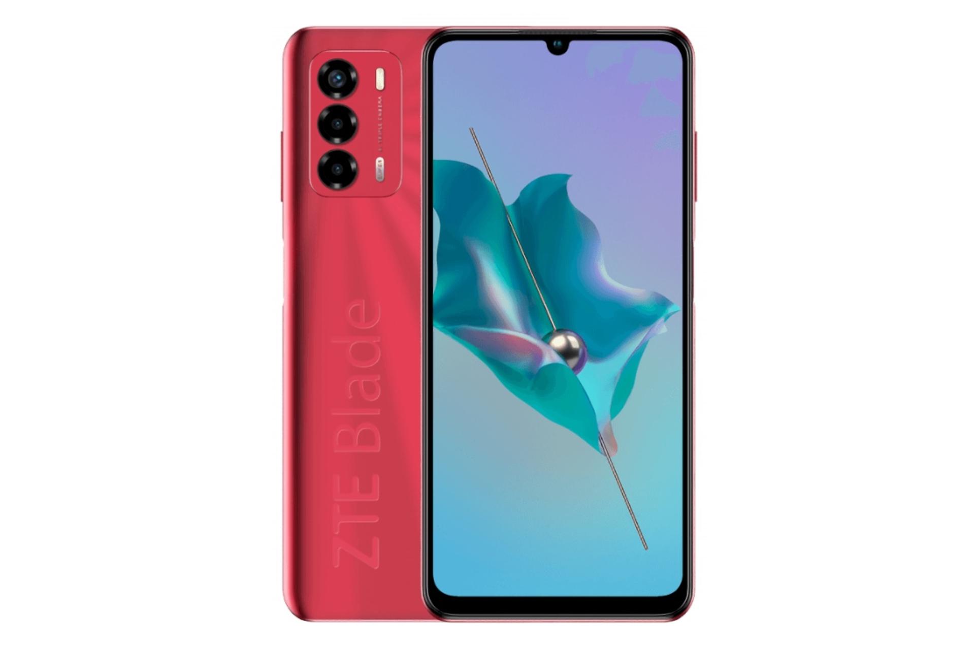 گوشی موبایل بلید V40 Vita زد تی ای / ZTE Blade V40 Vita قرمز