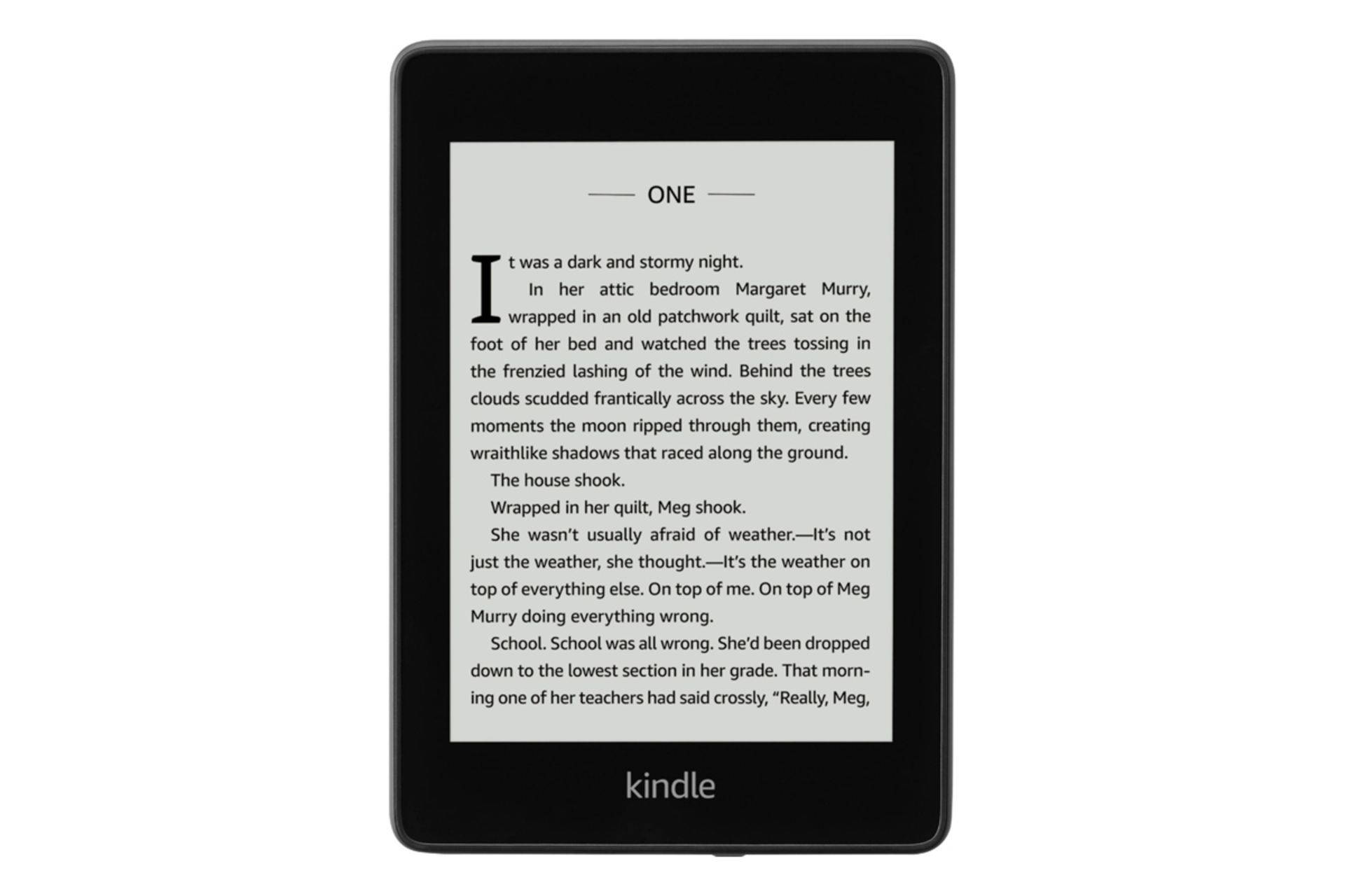 کتابخوان آمازون Kindle Paperwhite 10th Gen نمای روبرو