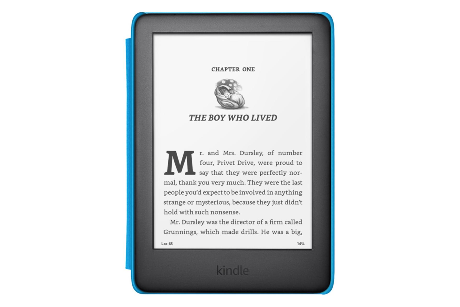 مرجع متخصصين ايران جزوه رايگانخوان آمازون Kindle 10th Kids Edition نماي روبرو