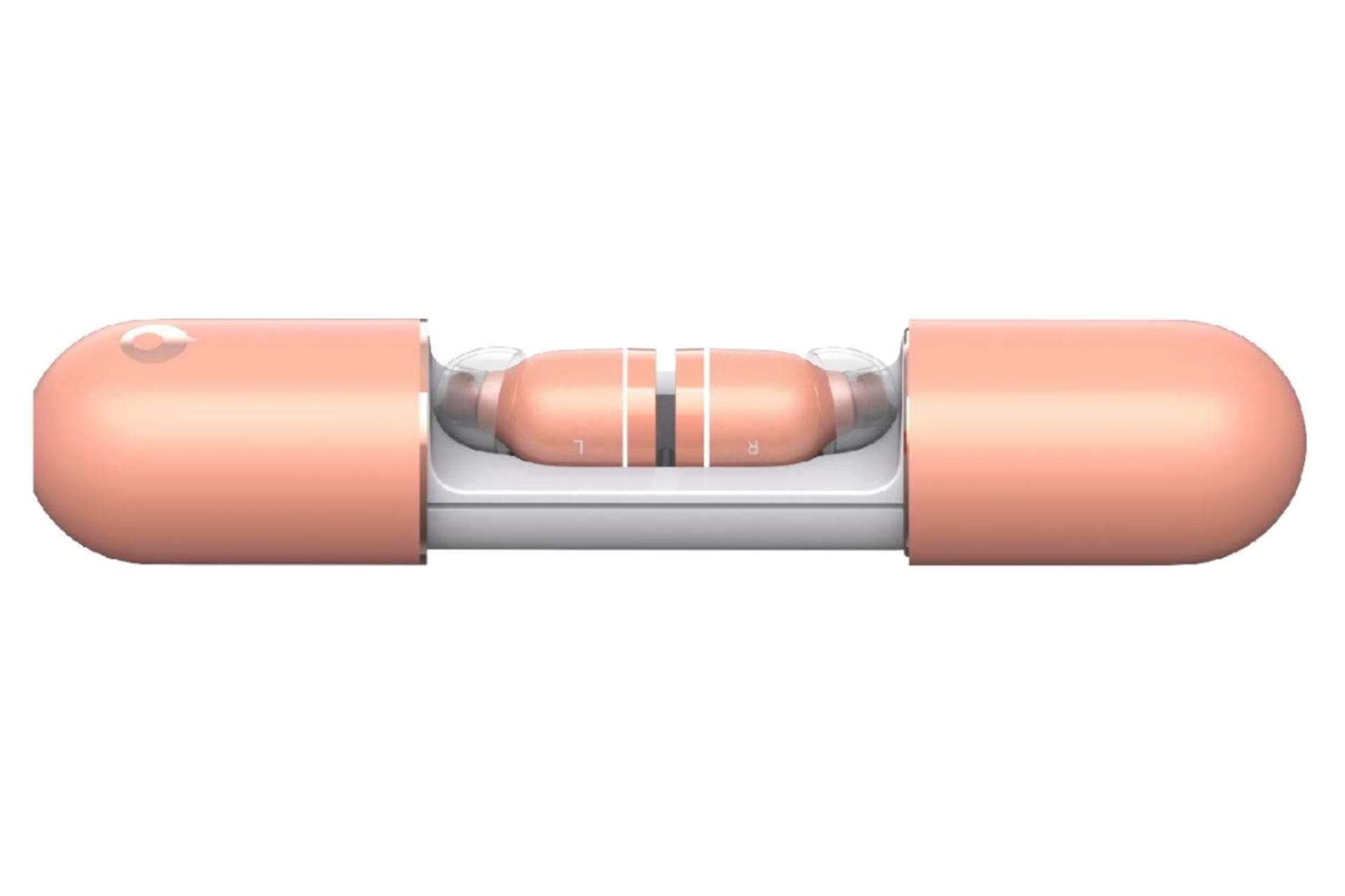 محفظه شارژ ایرباد بی سیم کریزی بیبی Crazybaby Air Nano طلایی