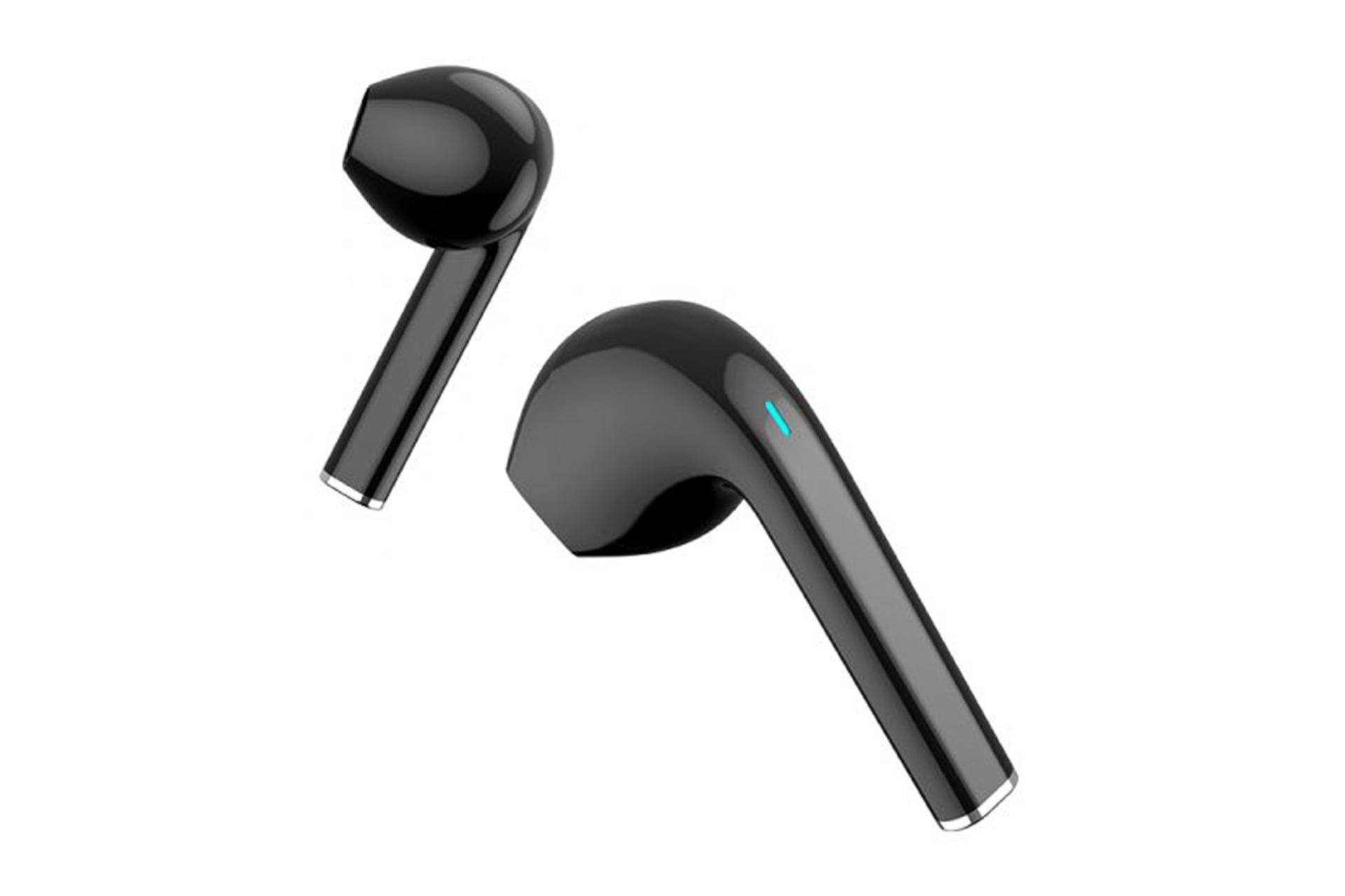 نمای جانبی ایرباد بی سیم آوی Awei T28 مشکی