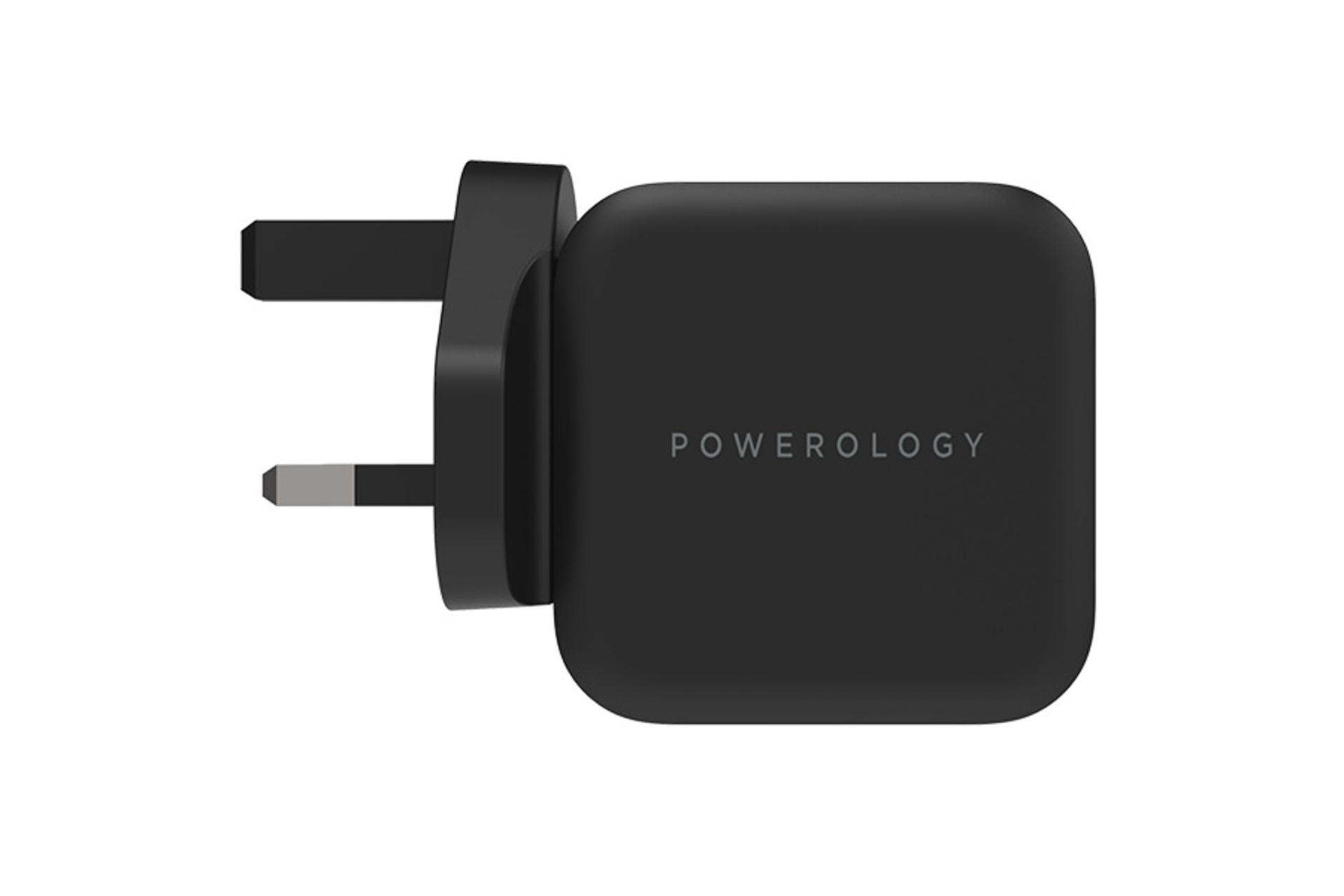 نمای جانبی شارژر پاورولوجی P61PDWUKCBK